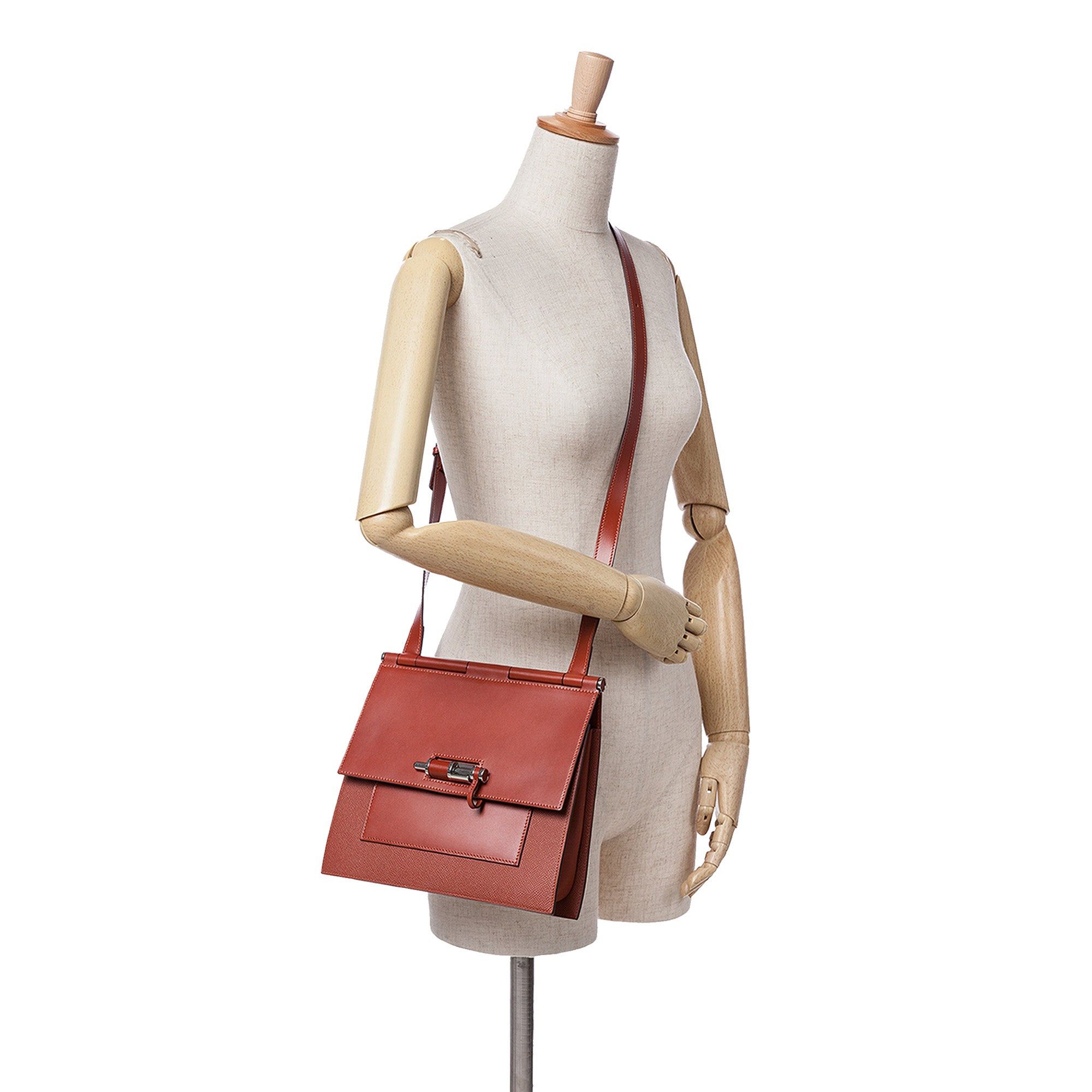 Hermes Hermès Epsom Swift Sacabar 24 Red Size ONE SIZE - 8 Thumbnail
