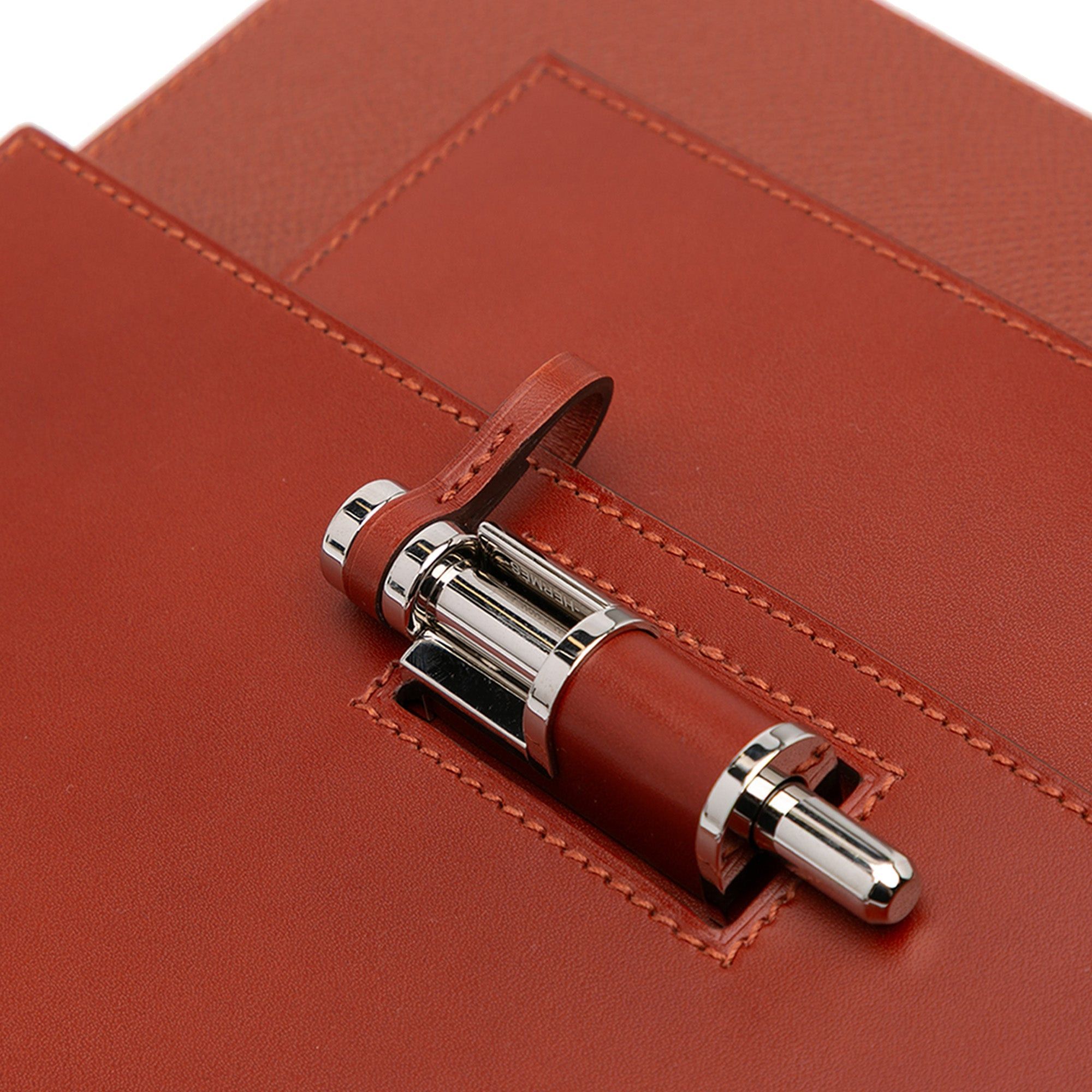 Hermes Hermès Epsom Swift Sacabar 24 Red Size ONE SIZE - 7 Thumbnail