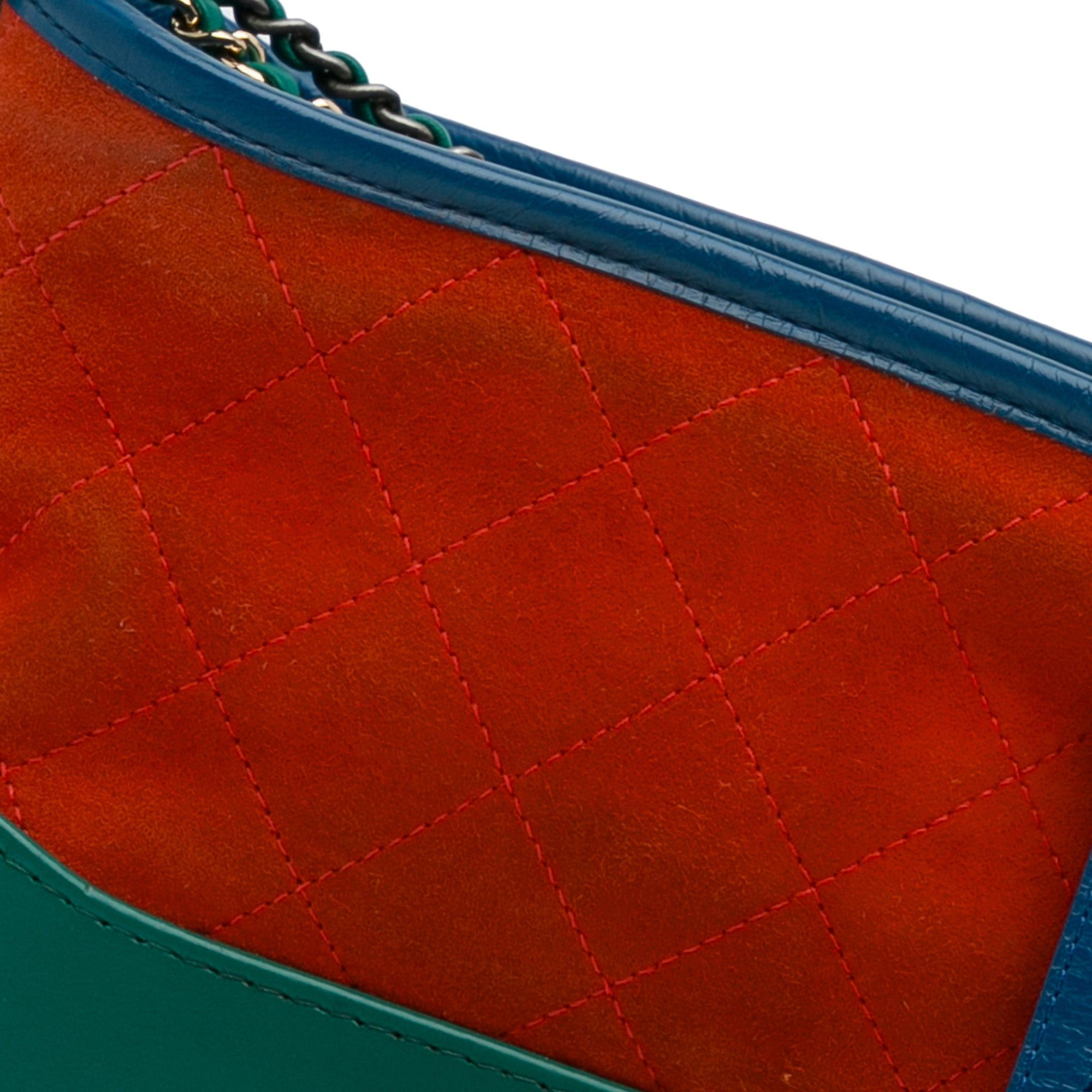 Chanel Chanel Small Suede Gabrielle Crossbody Orange Size ONE SIZE - 9 Thumbnail