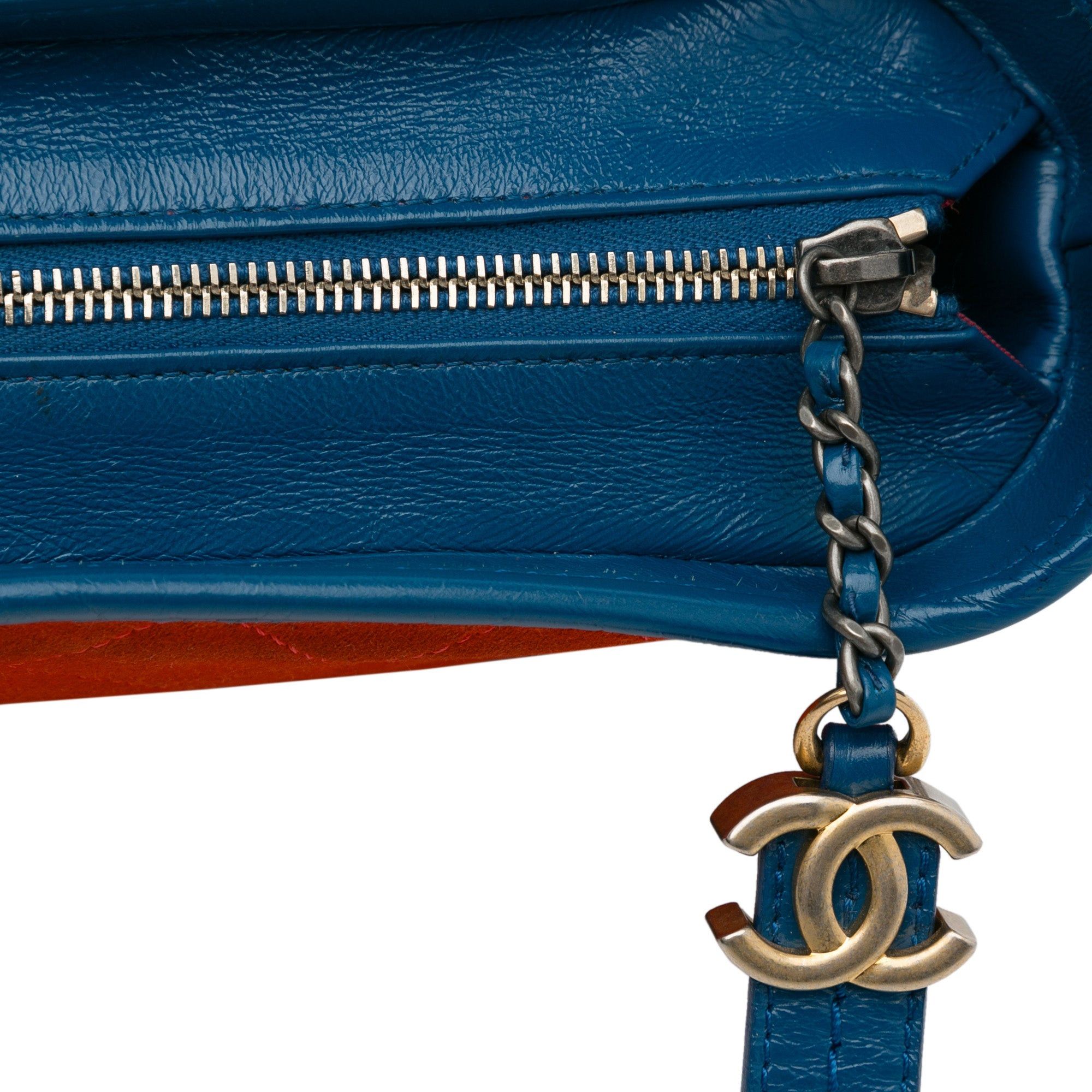 Chanel Chanel Small Suede Gabrielle Crossbody Orange Size ONE SIZE - 8 Thumbnail