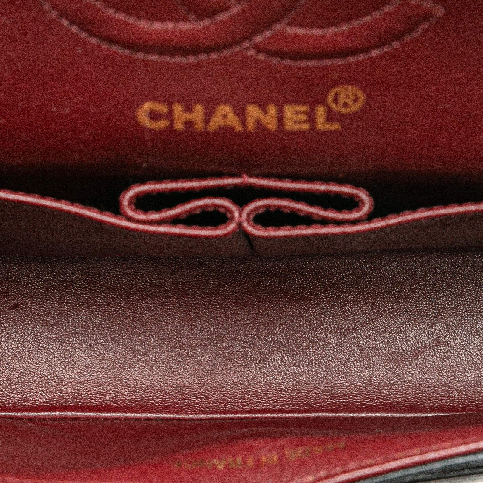 Chanel Chanel Small Classic Lambskin Double Flap Black Size ONE SIZE - 4 Thumbnail