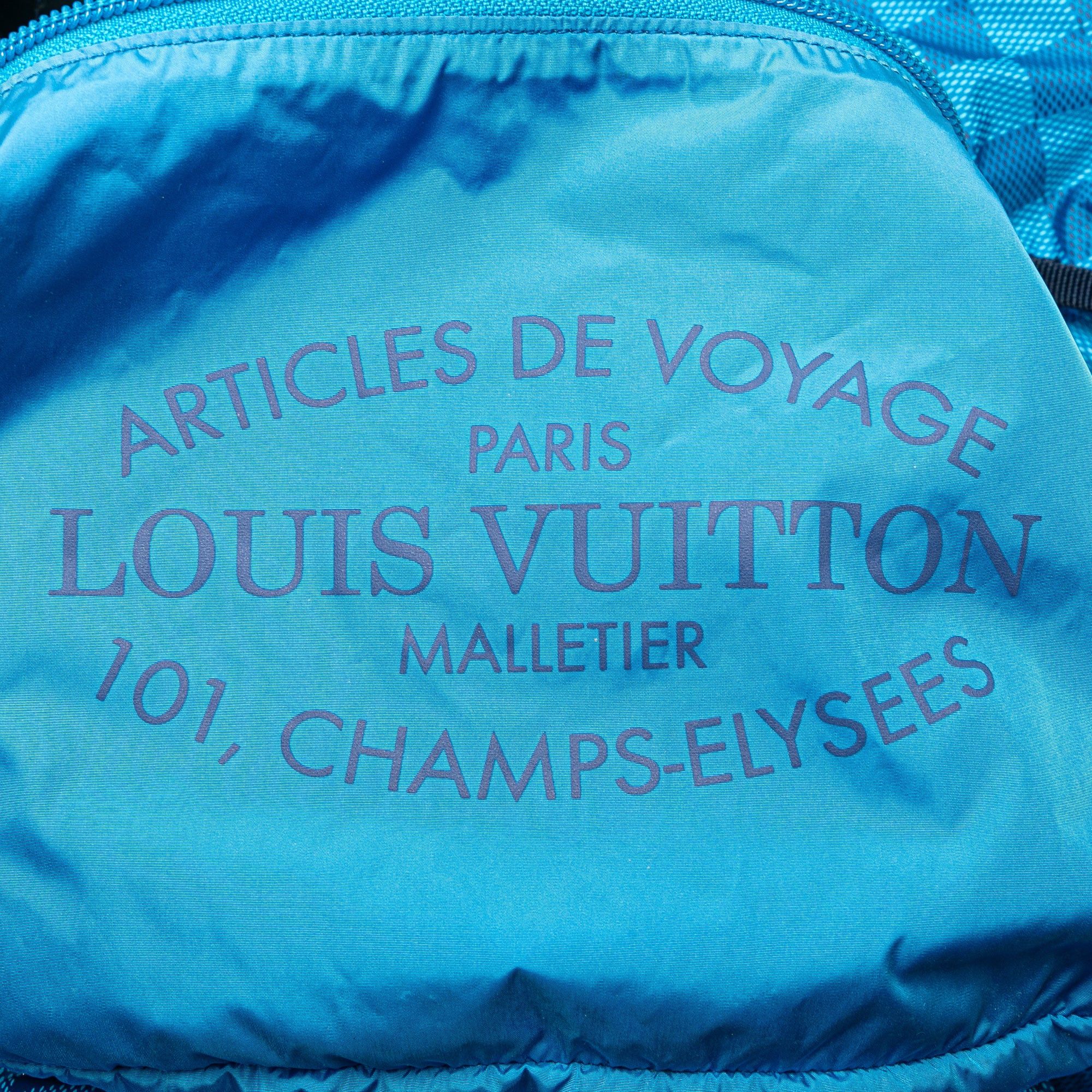 Louis Vuitton Louis Vuitton Damier Aventure Practical Bag Blue Size ONE SIZE - 5 Thumbnail