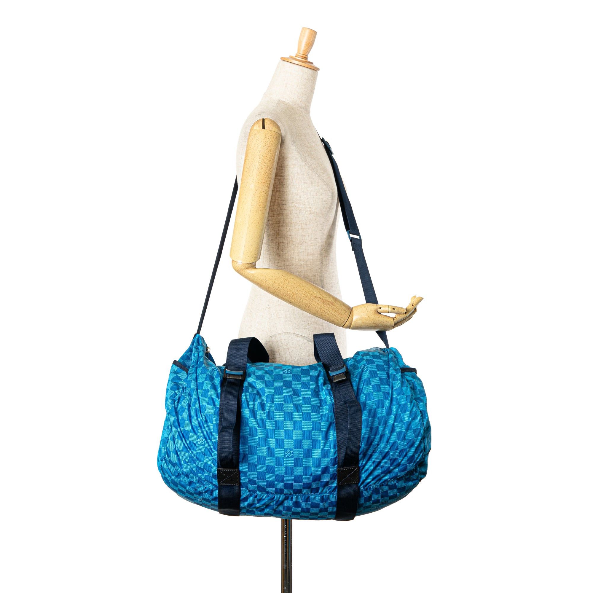 Louis Vuitton Louis Vuitton Damier Aventure Practical Bag Blue Size ONE SIZE - 10 Thumbnail