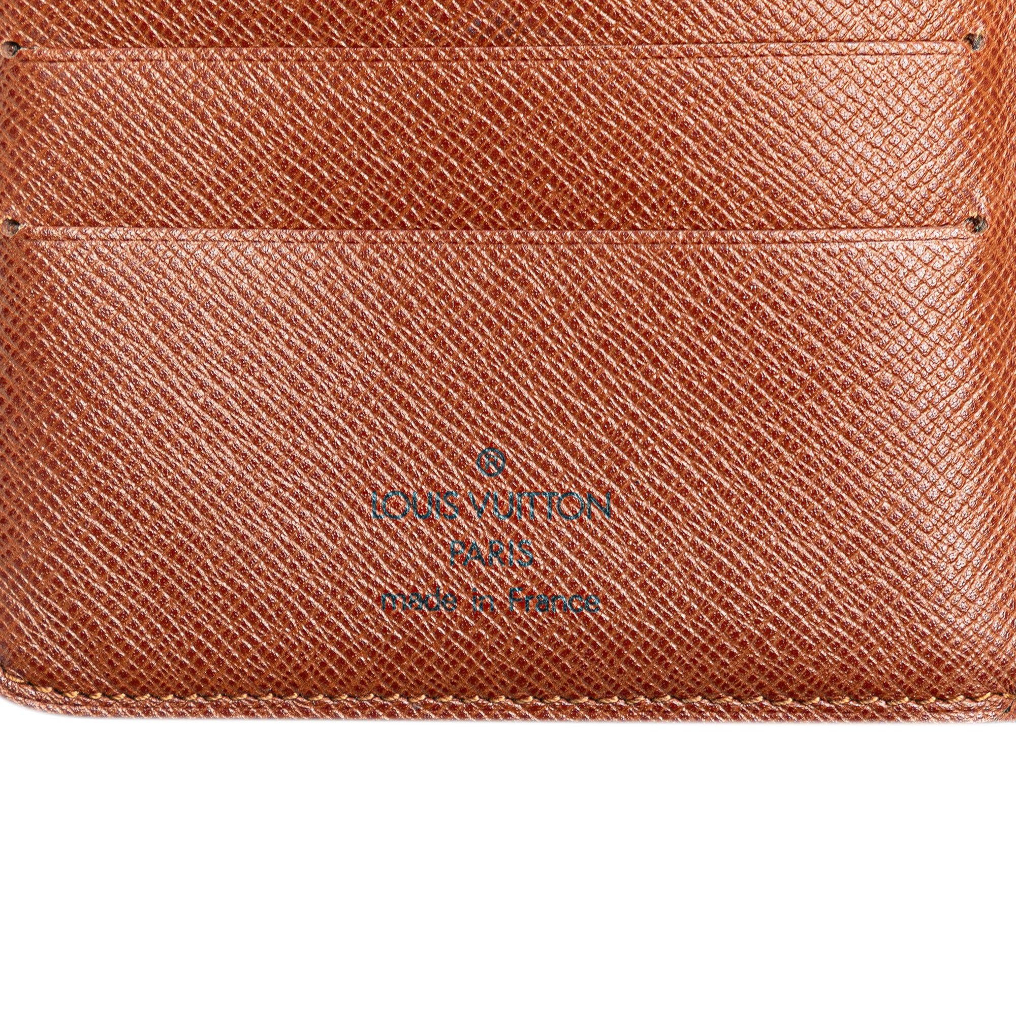 Louis Vuitton Louis Vuitton Monogram Porte-Papier Zipped Wallet Brown Size ONE SIZE - 6 Thumbnail