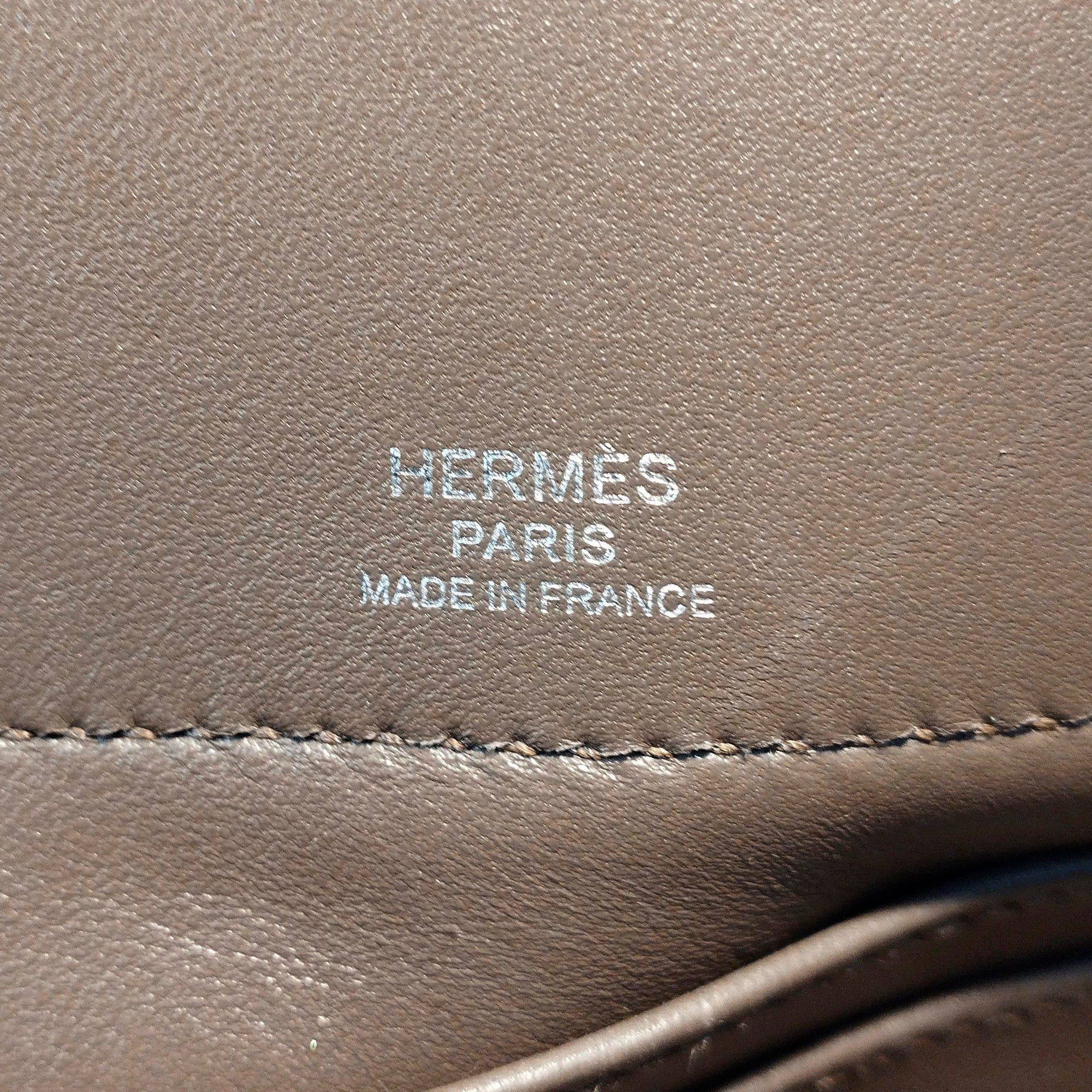 Hermes Hermès Evercolor Bolide Secret Gray Size ONE SIZE - 7 Thumbnail