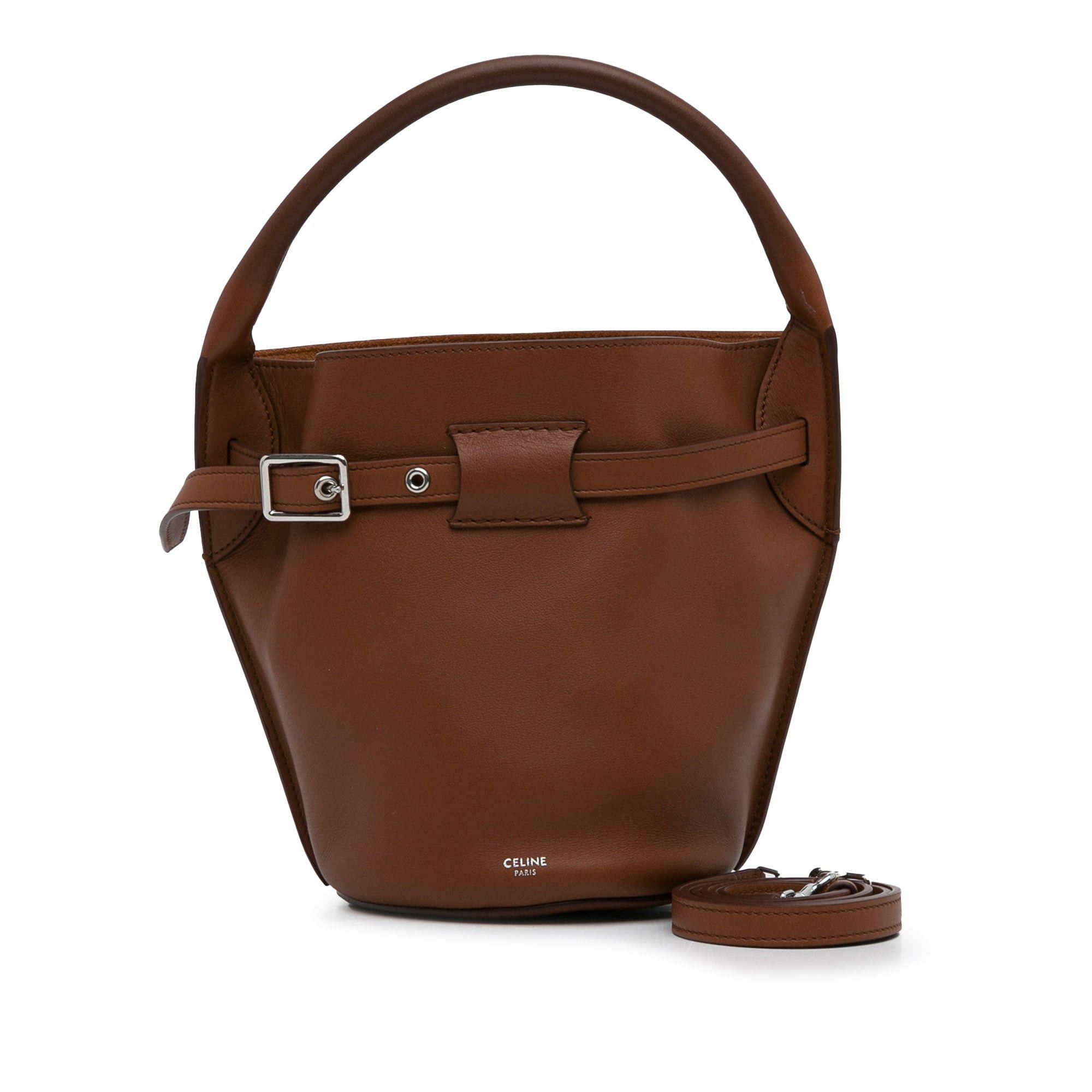 Celine Celine Nano Big Bucket Bag Brown Size ONE SIZE - 15 Thumbnail