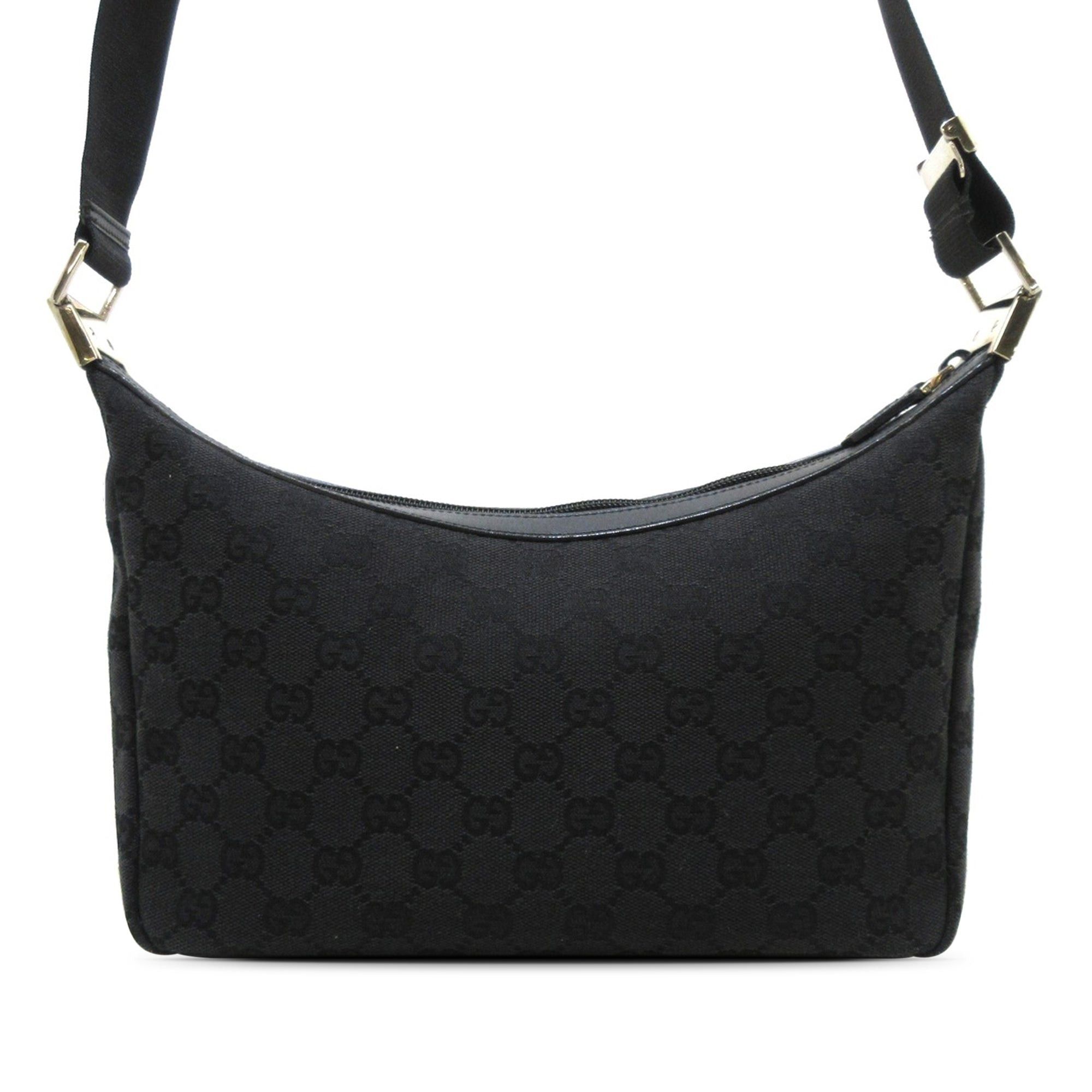 Gucci Gucci GG Canvas Crossbody Black Size ONE SIZE - 3 Thumbnail