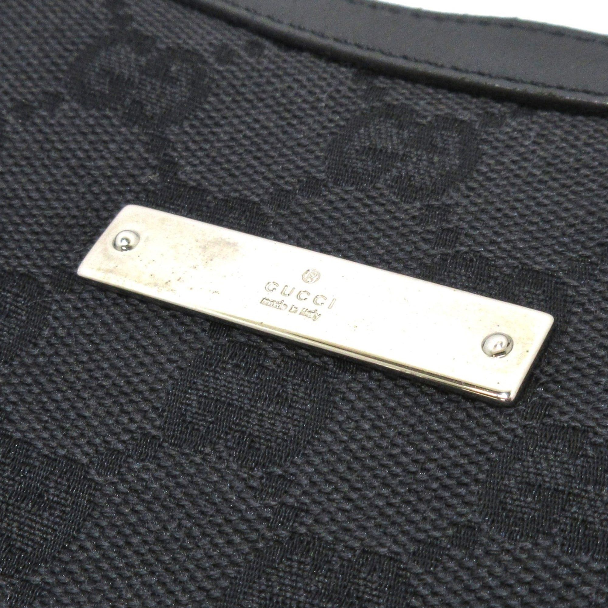 Gucci Gucci GG Canvas Crossbody Black Size ONE SIZE - 7 Thumbnail