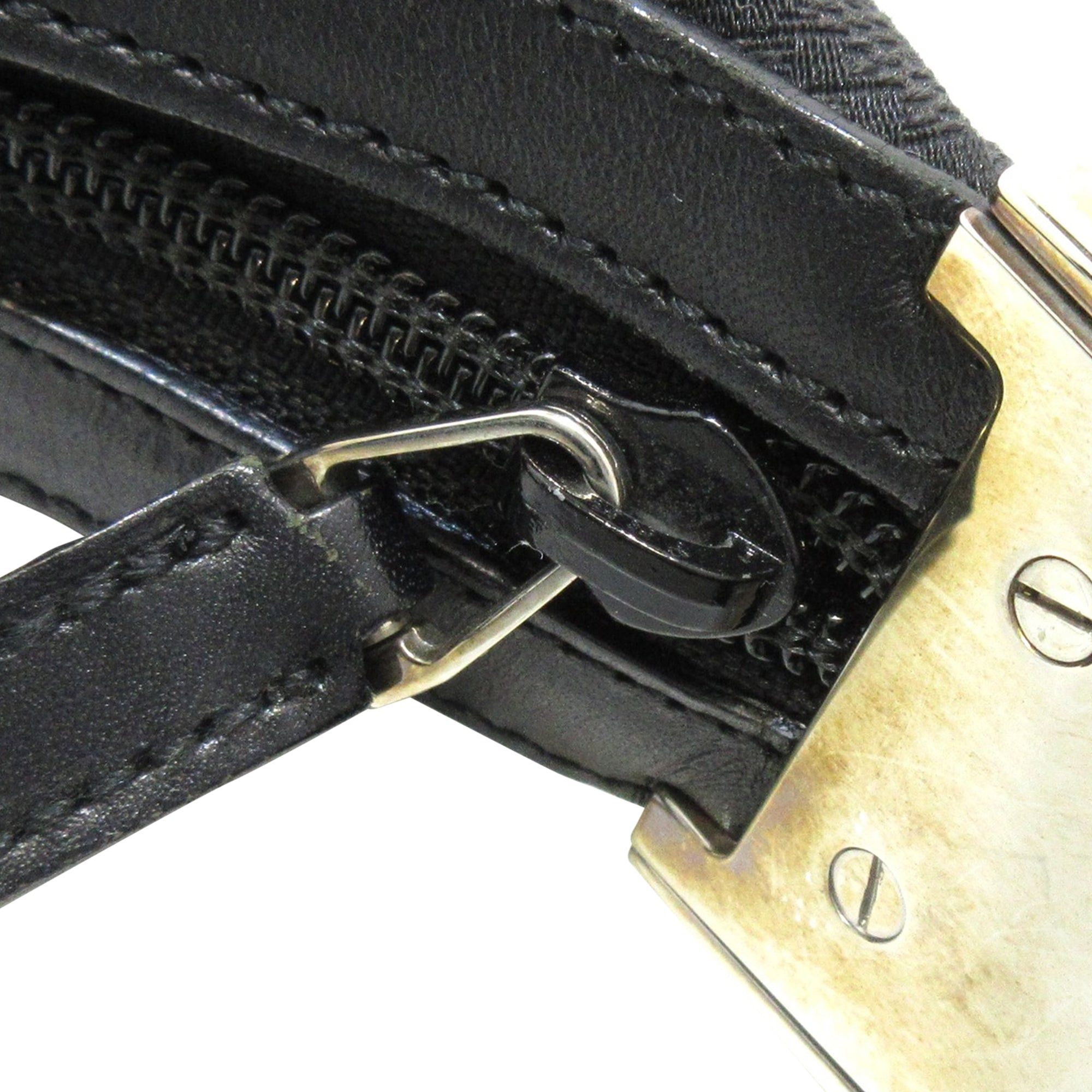 Gucci Gucci GG Canvas Crossbody Black Size ONE SIZE - 9 Thumbnail