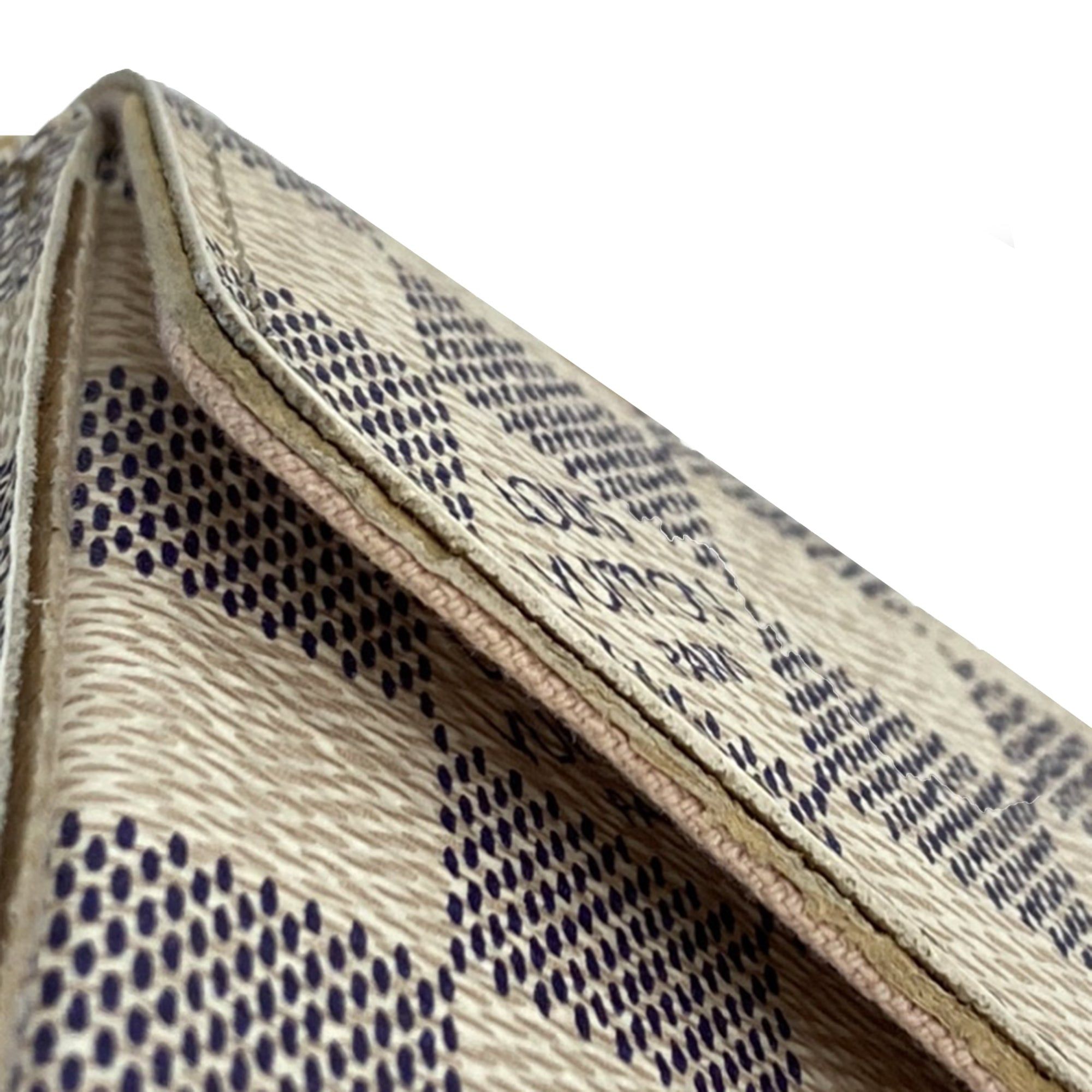 Louis Vuitton Louis Vuitton Damier Azur Felicie Pochette White Size ONE SIZE - 14 Thumbnail