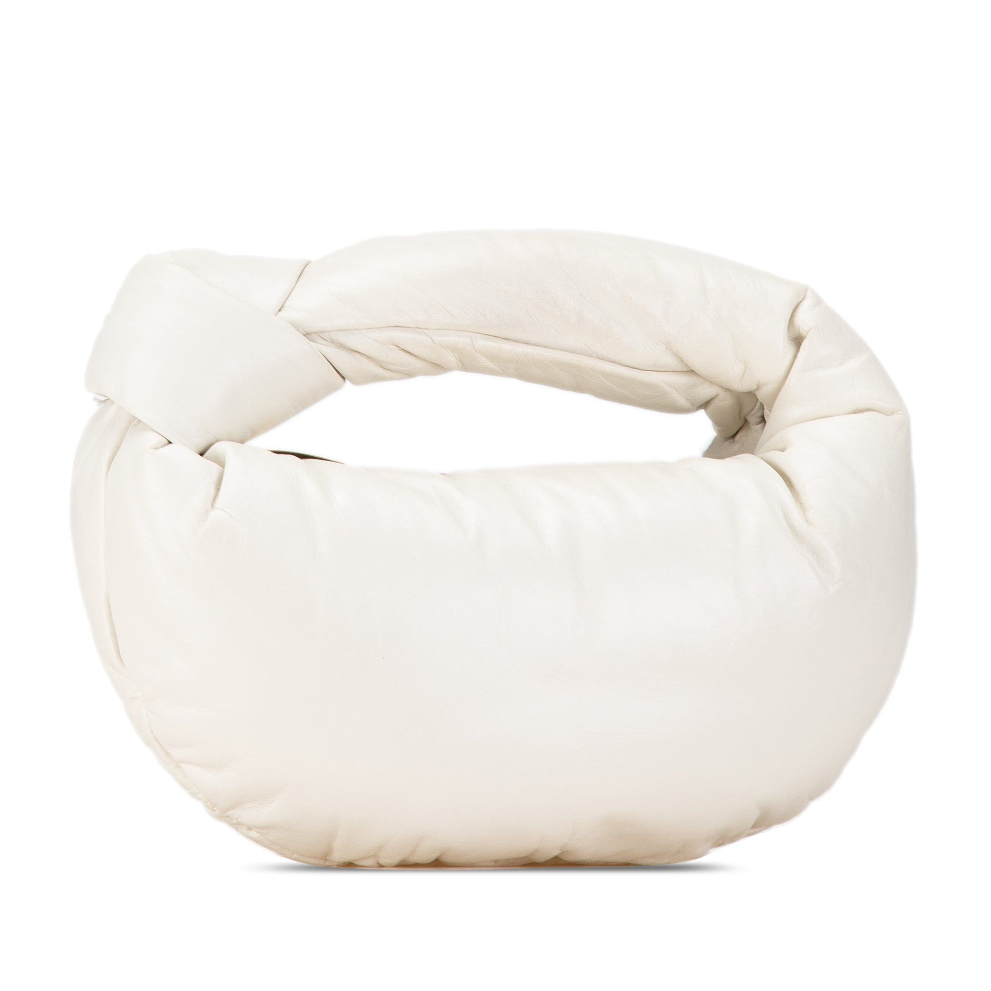 Bottega Veneta Bottega Veneta Mini Nappa Puffy Jodie White Size ONE SIZE - 2 Thumbnail