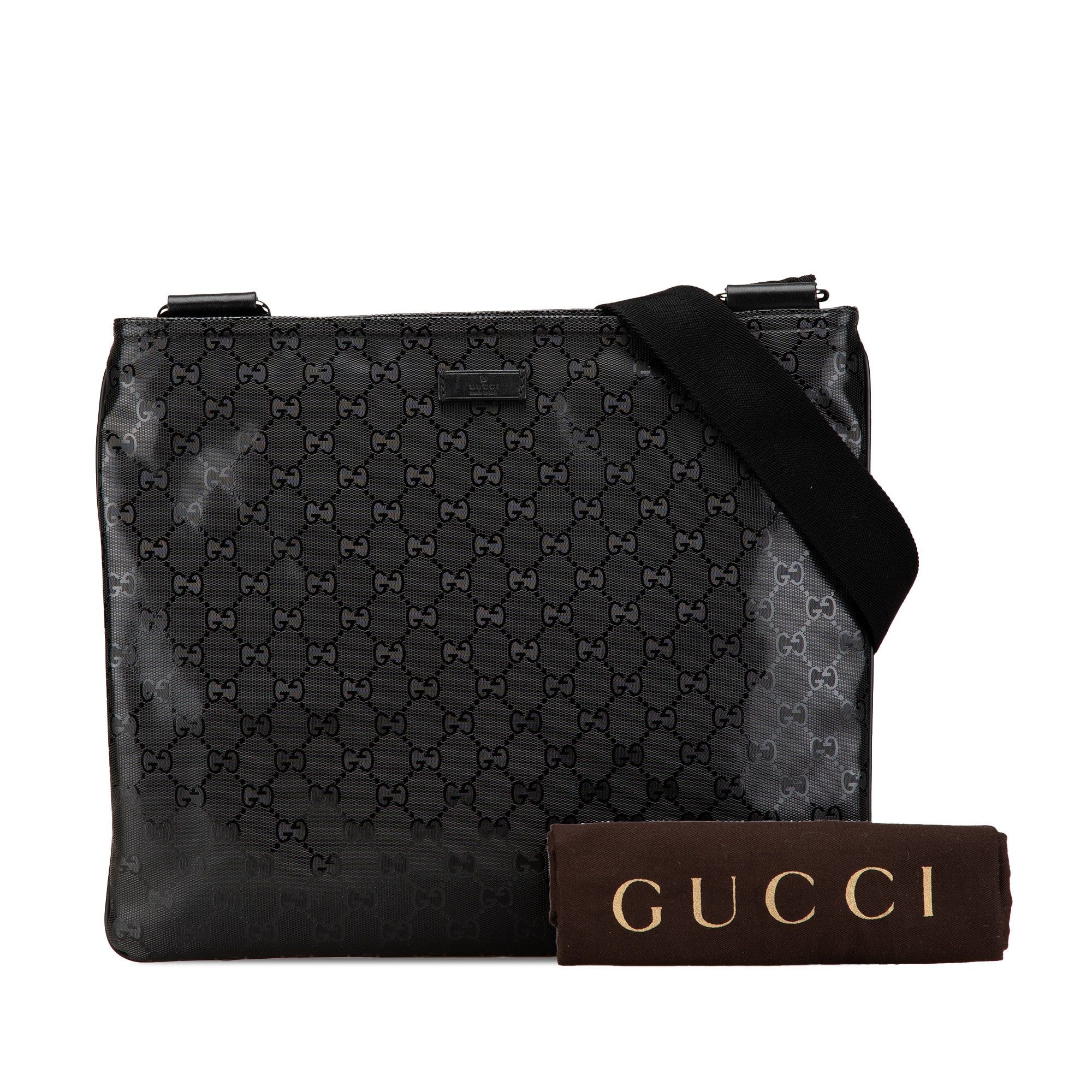 Gucci Gucci GG Print Crossbody Black Size ONE SIZE - 13 Thumbnail