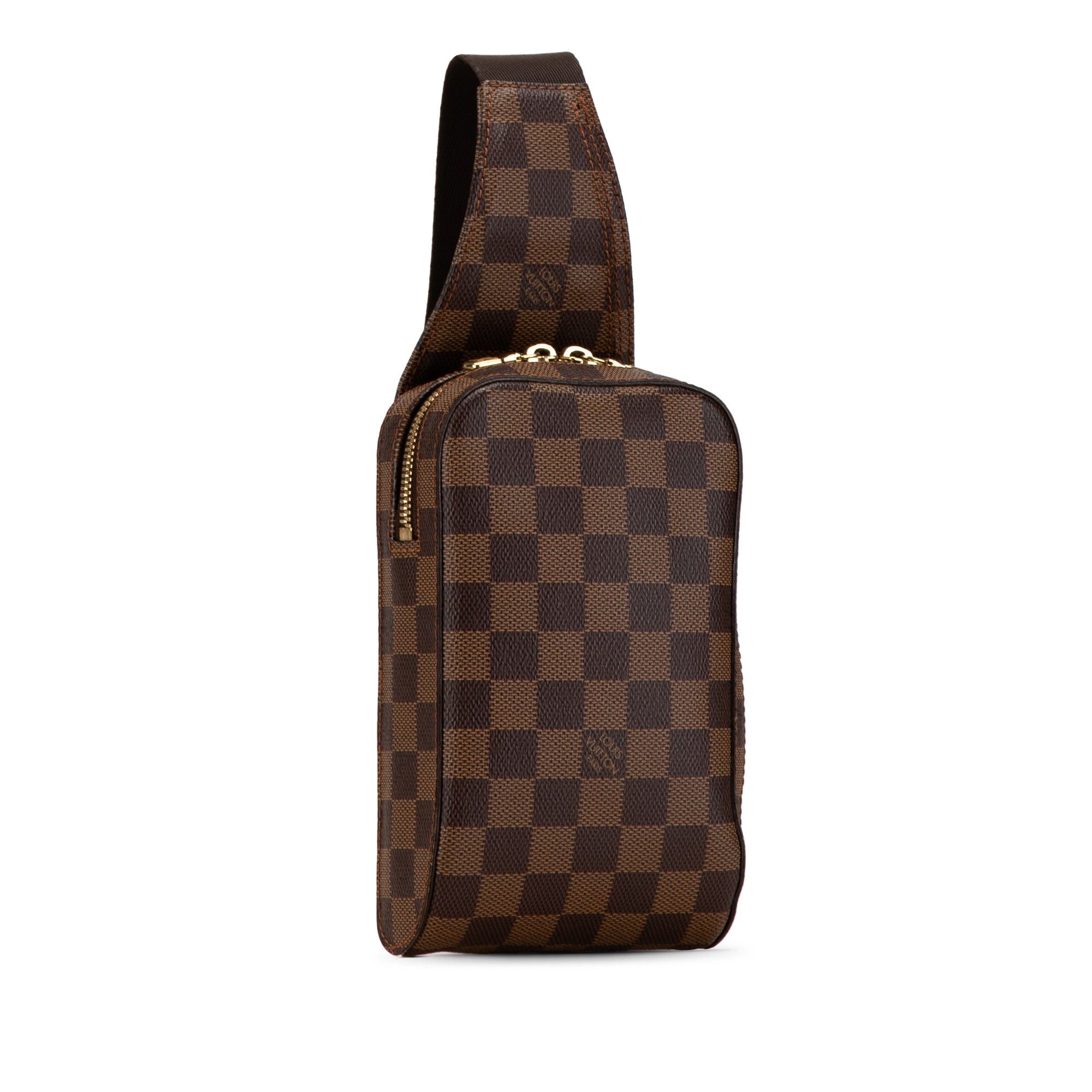 Louis Vuitton Louis Vuitton Damier Ebene Geronimos Brown Size ONE SIZE - 2 Thumbnail