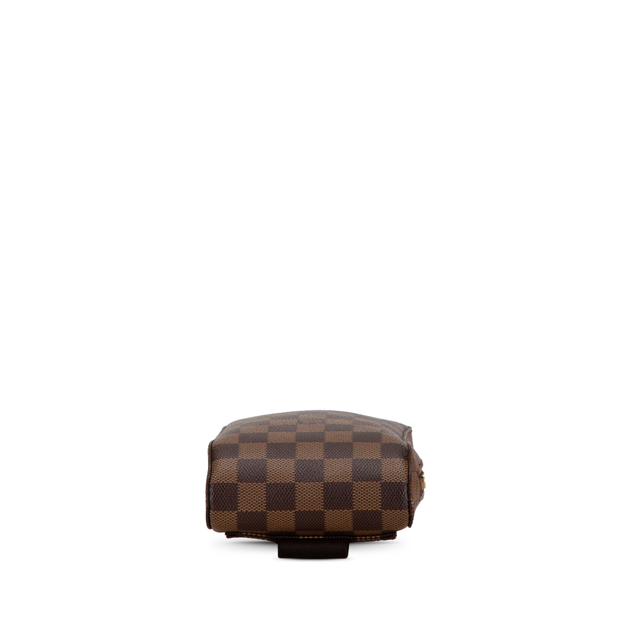 Louis Vuitton Louis Vuitton Damier Ebene Geronimos Brown Size ONE SIZE - 4 Thumbnail