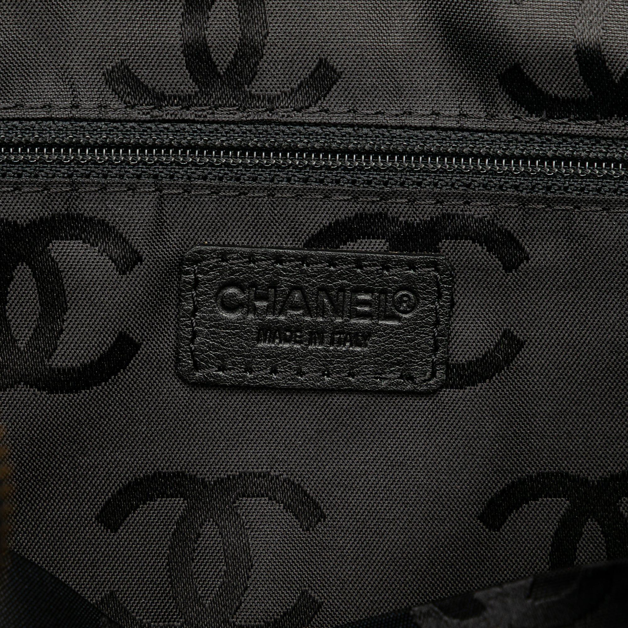 Chanel Chanel CC Wild Stitch Lambskin Handbag Black Size ONE SIZE - 6 Thumbnail