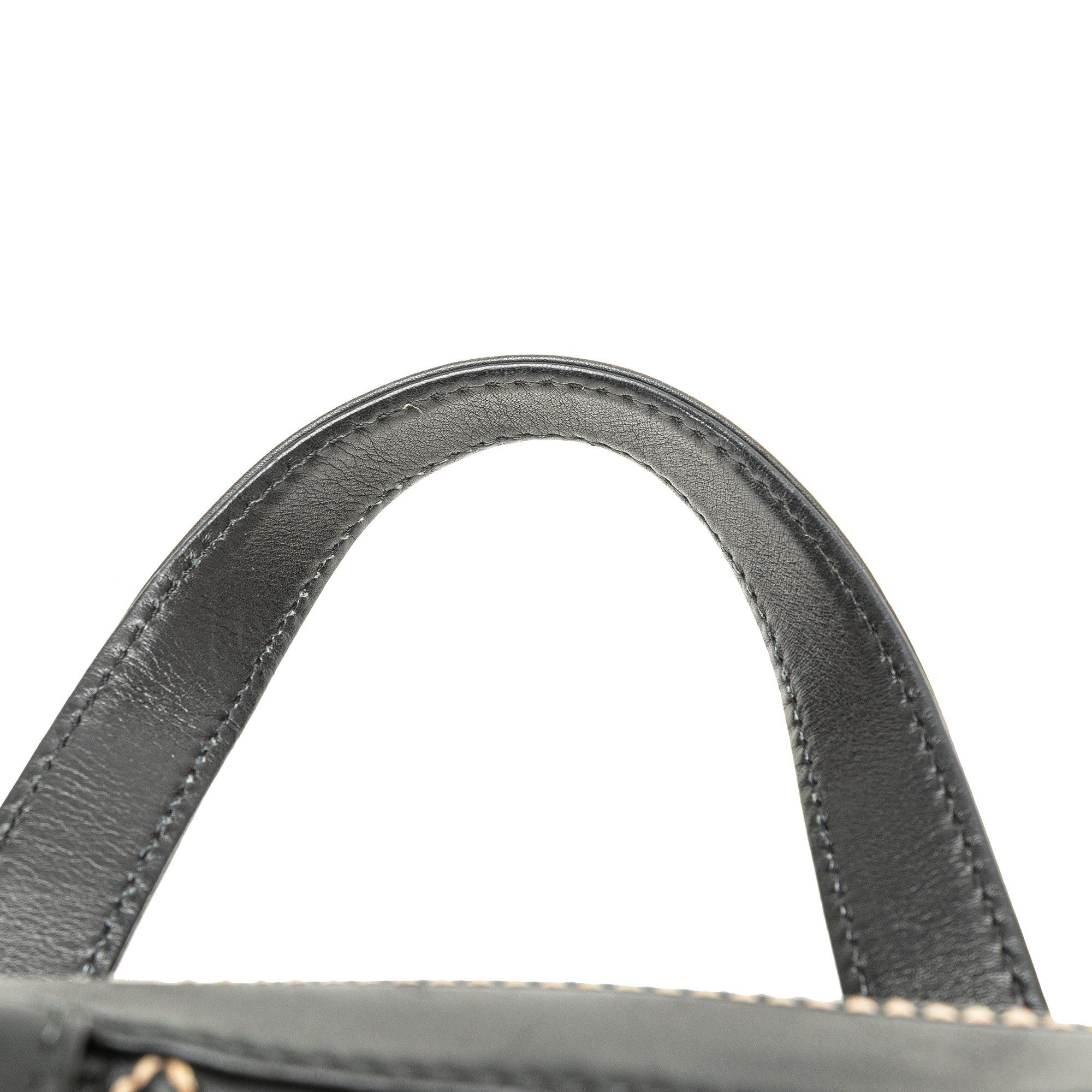 Chanel Chanel CC Wild Stitch Lambskin Handbag Black Size ONE SIZE - 10 Thumbnail