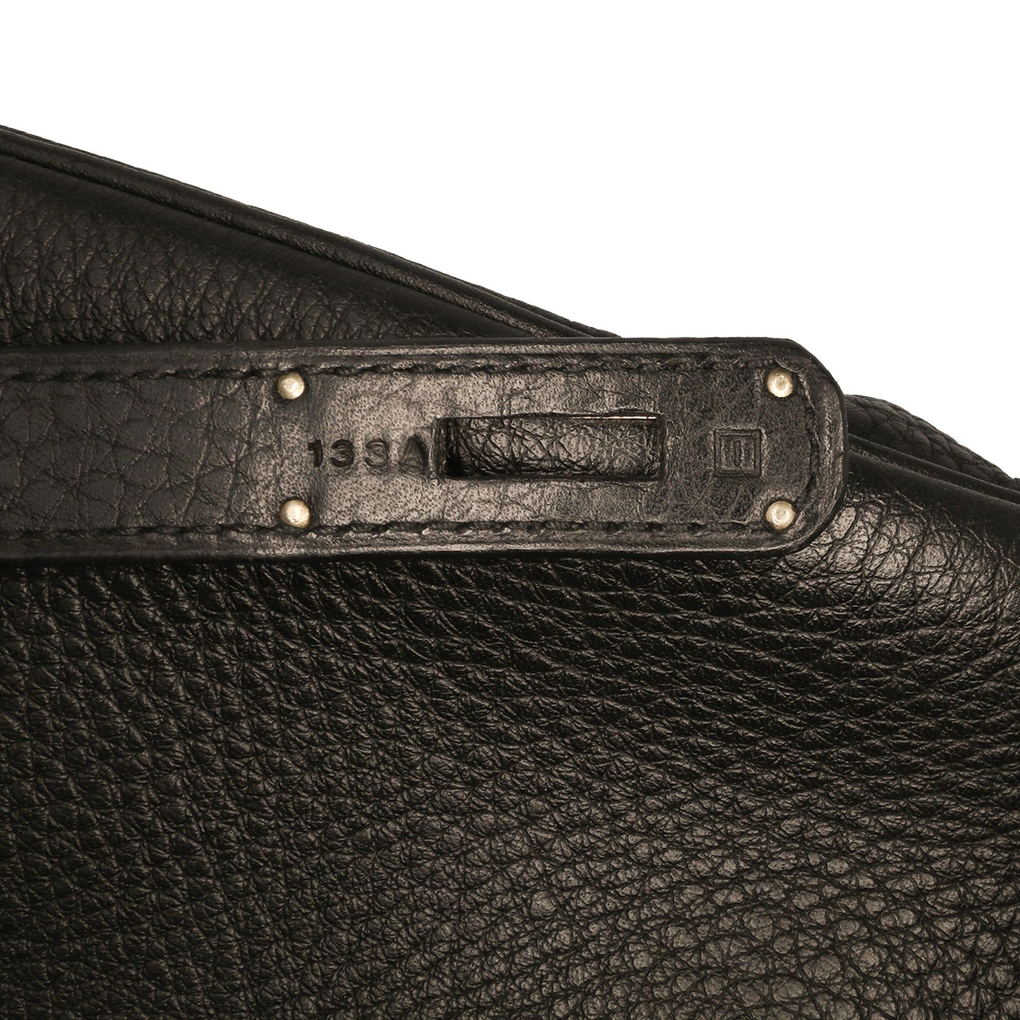 Hermes Hermès Clemence Birkin Retourne 35 Black Size ONE SIZE - 6 Thumbnail