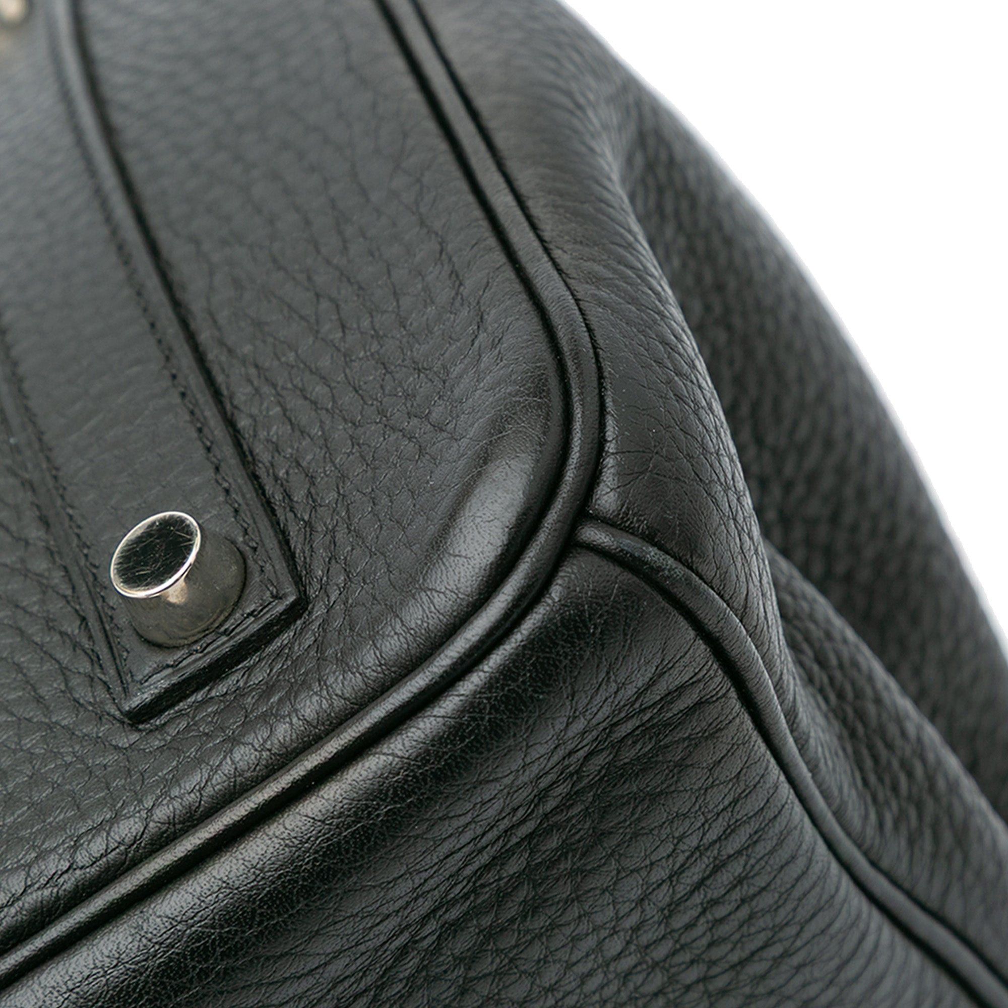 Hermes Hermès Clemence Birkin Retourne 35 Black Size ONE SIZE - 7 Thumbnail