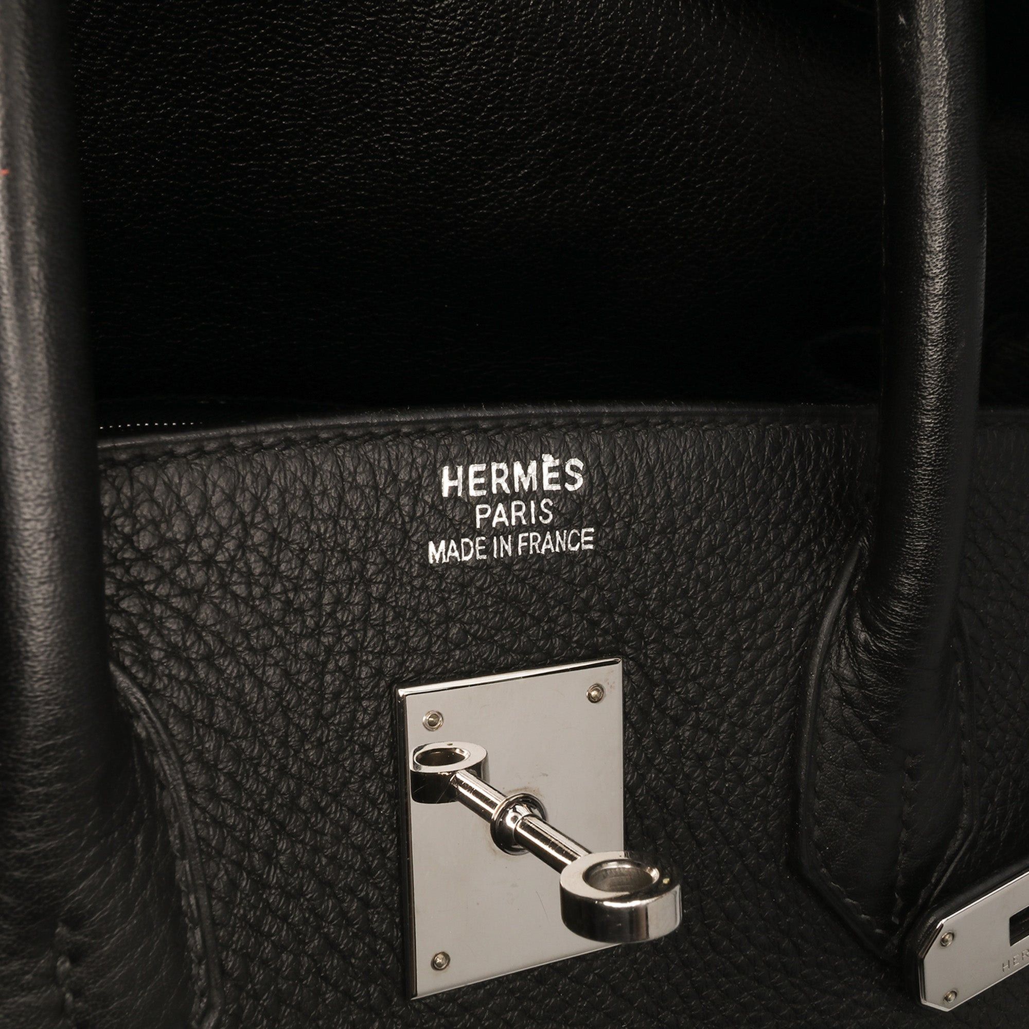 Hermes Hermès Clemence Birkin Retourne 35 Black Size ONE SIZE - 5 Thumbnail