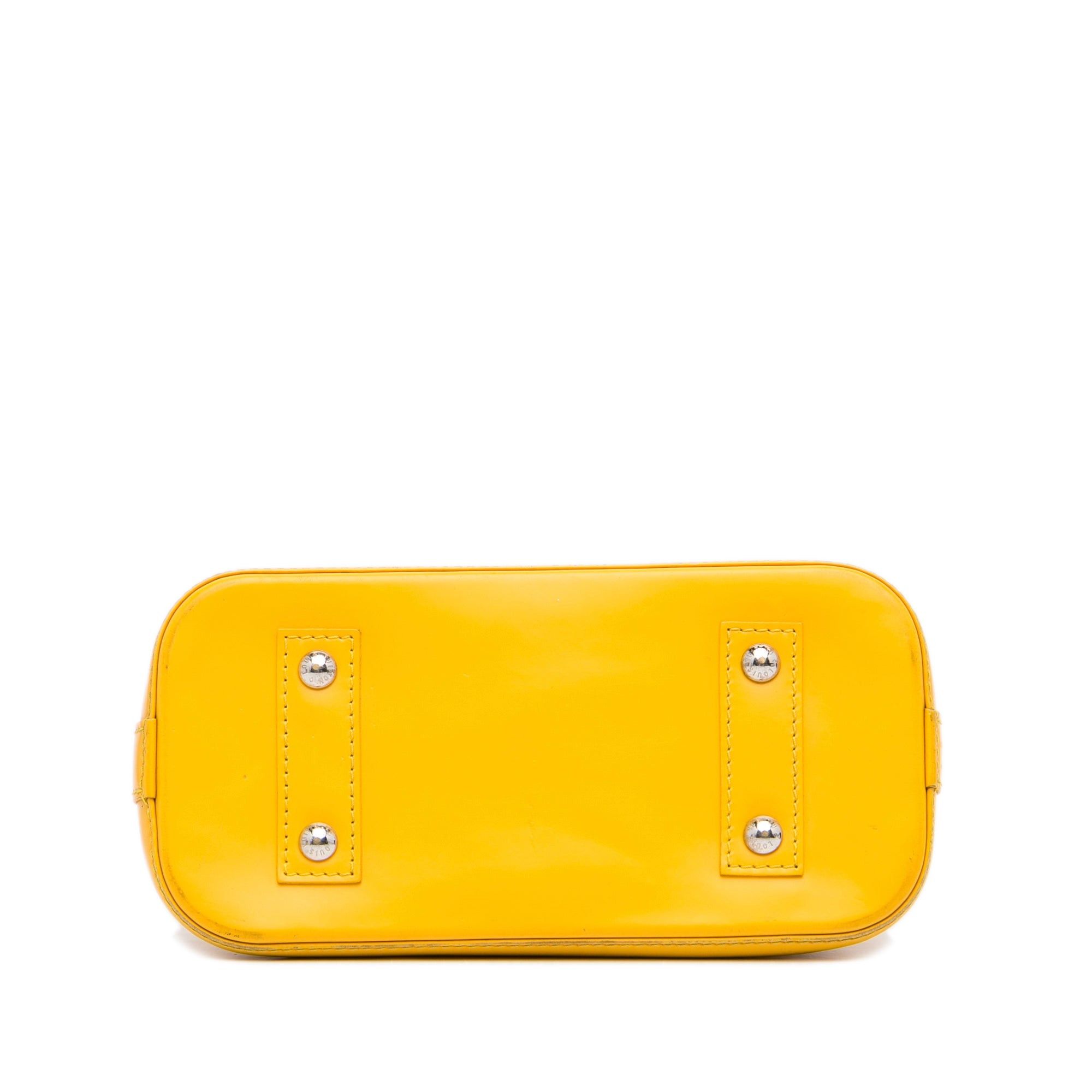 Louis Vuitton Louis Vuitton Epi Alma BB Yellow Size ONE SIZE - 5 Thumbnail