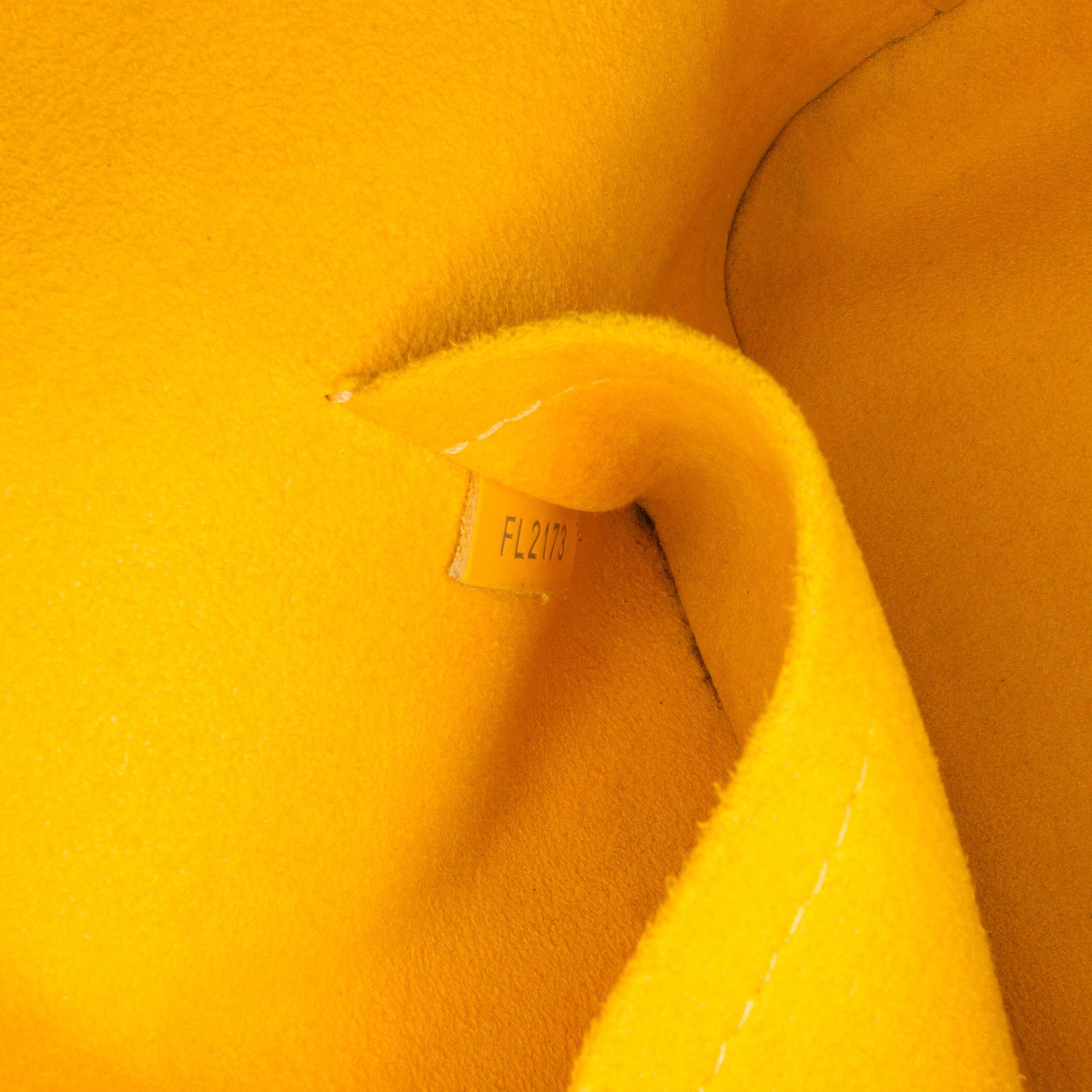 Louis Vuitton Louis Vuitton Epi Alma BB Yellow Size ONE SIZE - 7 Thumbnail