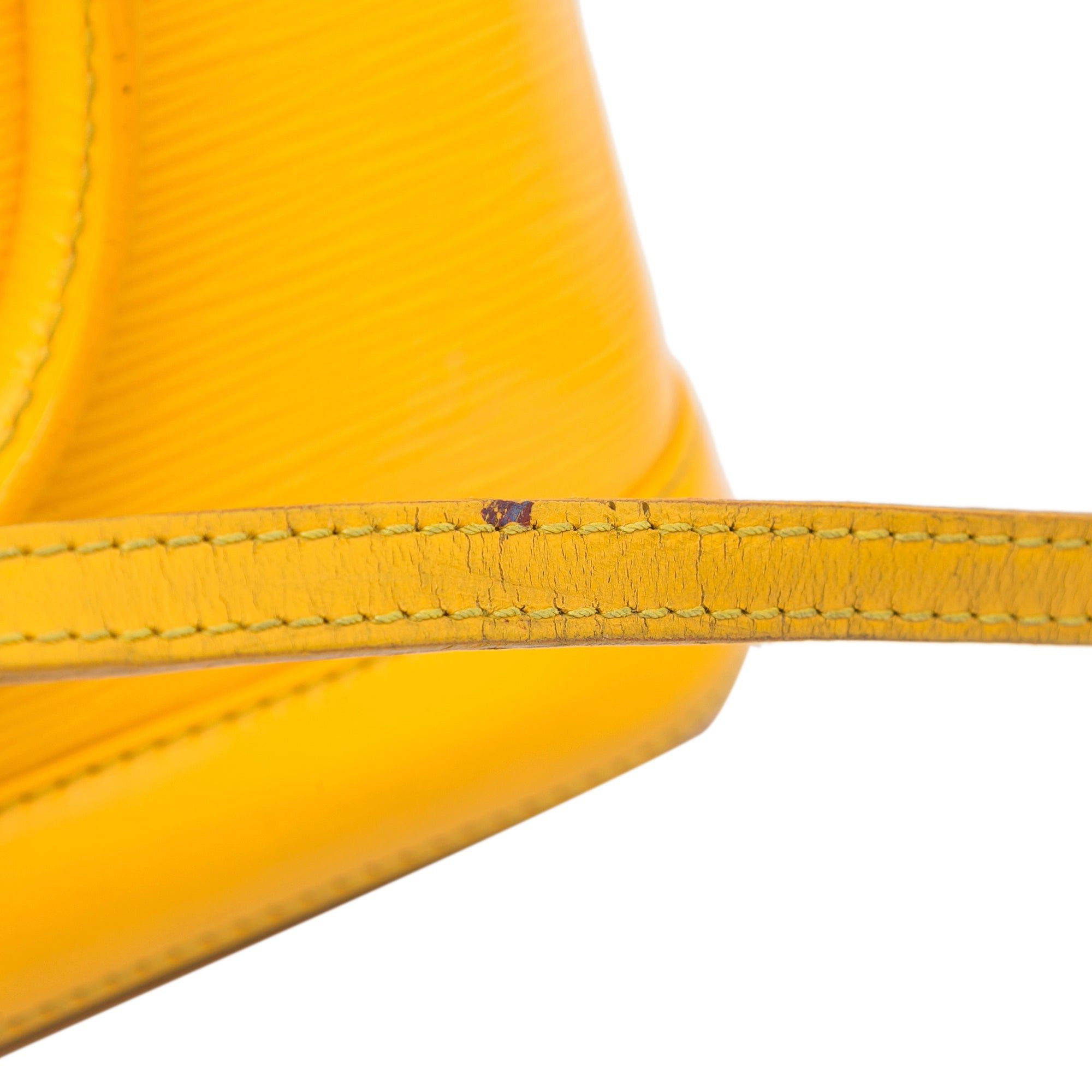 Louis Vuitton Louis Vuitton Epi Alma BB Yellow Size ONE SIZE - 13 Thumbnail