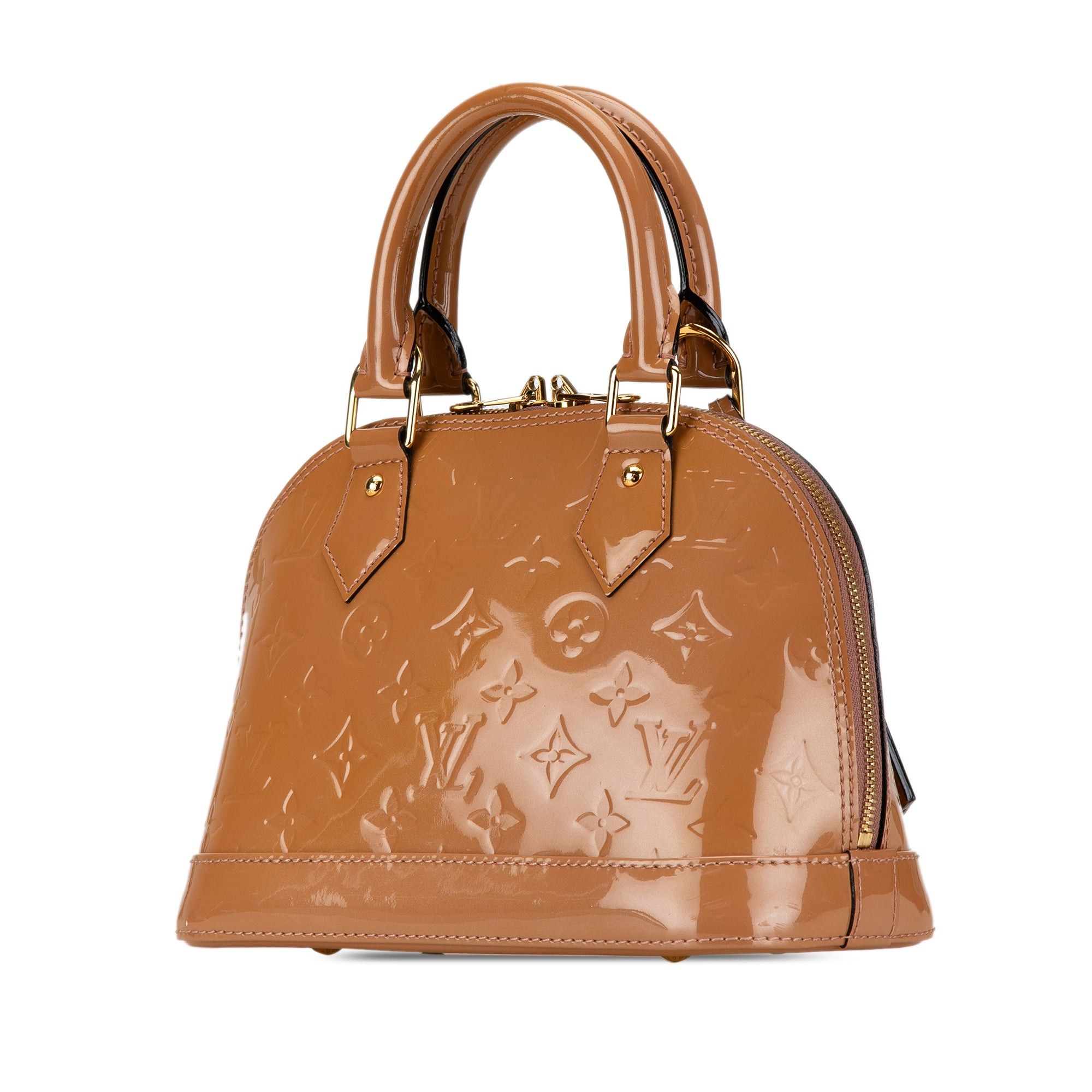 Louis Vuitton Louis Vuitton Monogram Vernis Alma BB Brown Size ONE SIZE - 2 Thumbnail