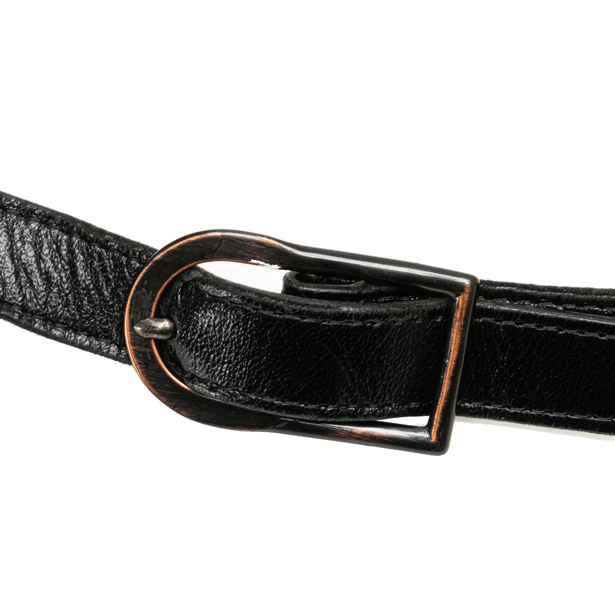 Yves Saint Laurent Yves Saint Laurent Leather Shoulder Bag Black Size ONE SIZE - 14 Thumbnail