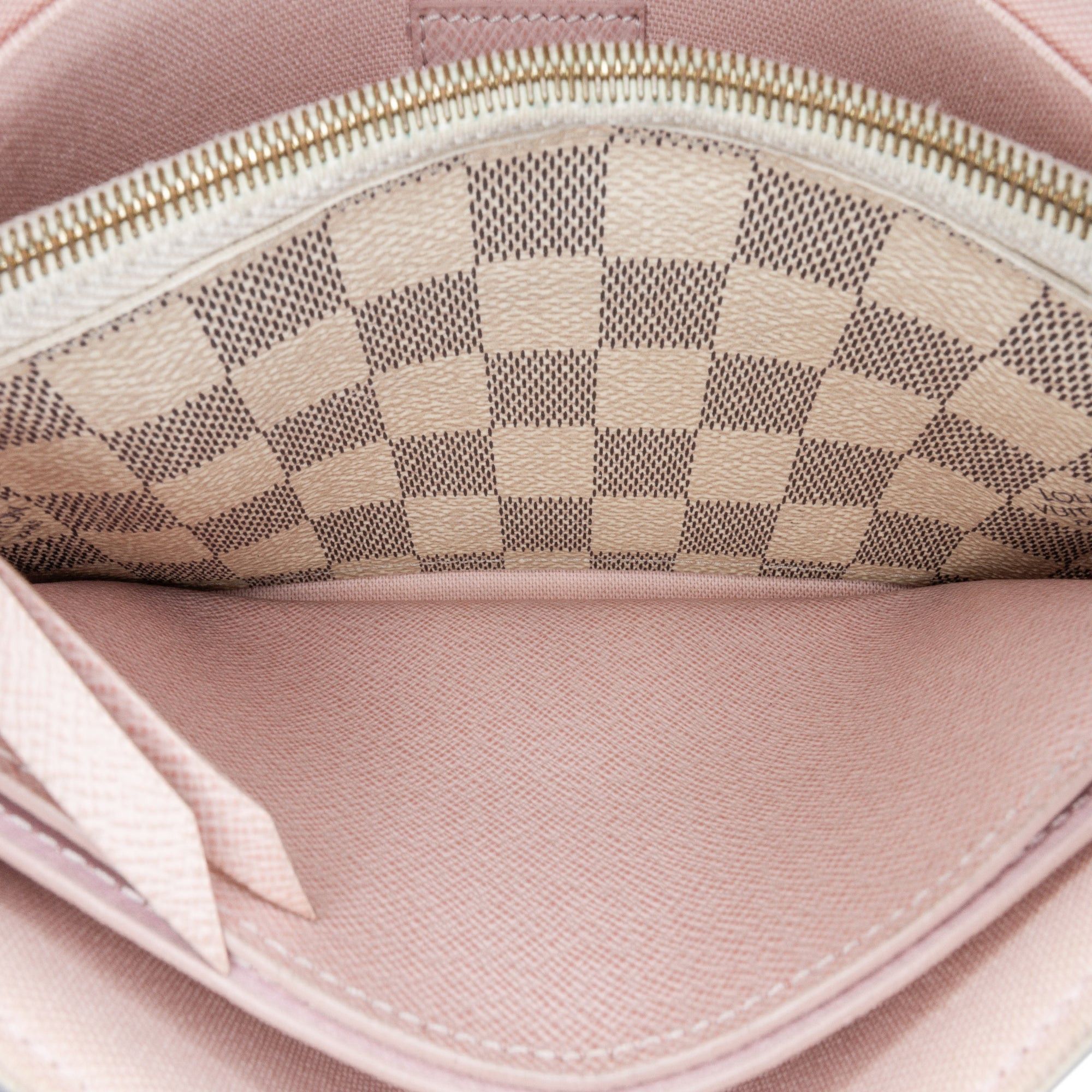 Louis Vuitton Louis Vuitton Damier Azur Felicie Pochette White Size ONE SIZE - 5 Thumbnail