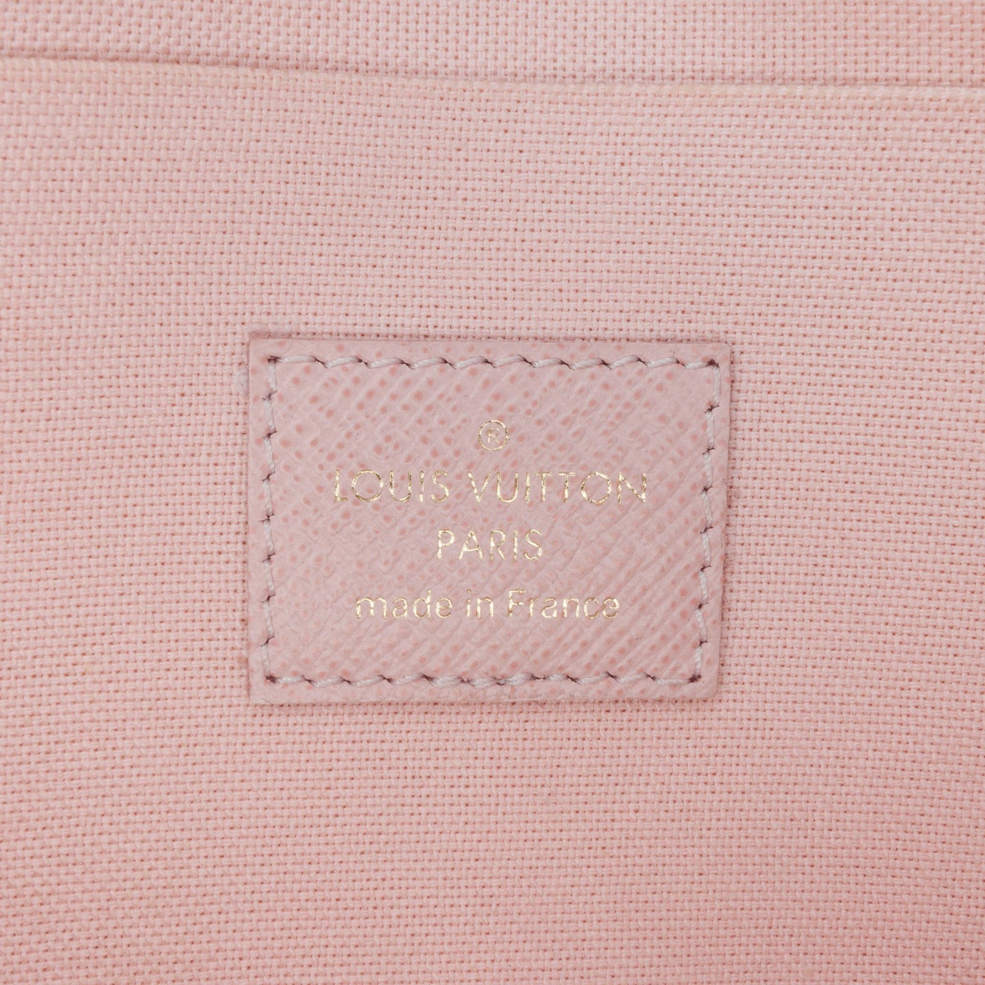 Louis Vuitton Louis Vuitton Damier Azur Felicie Pochette White Size ONE SIZE - 6 Thumbnail