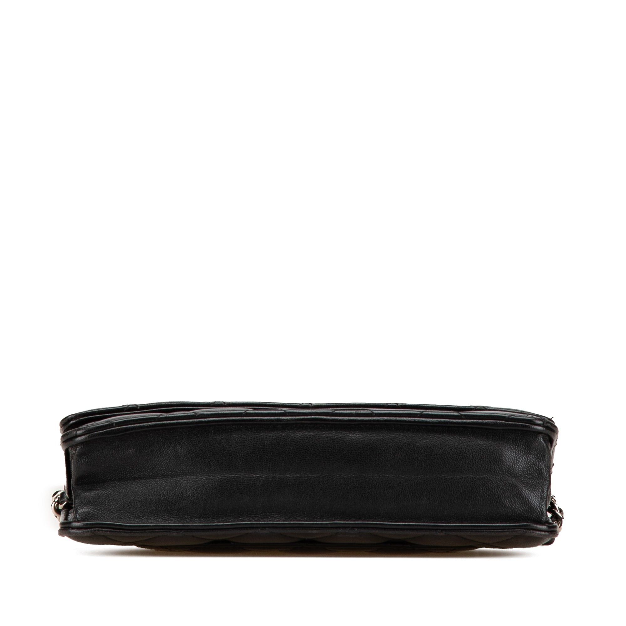 Chanel Chanel CC Quilted Lambskin Wallet On Chain Black Size ONE SIZE - 3 Thumbnail