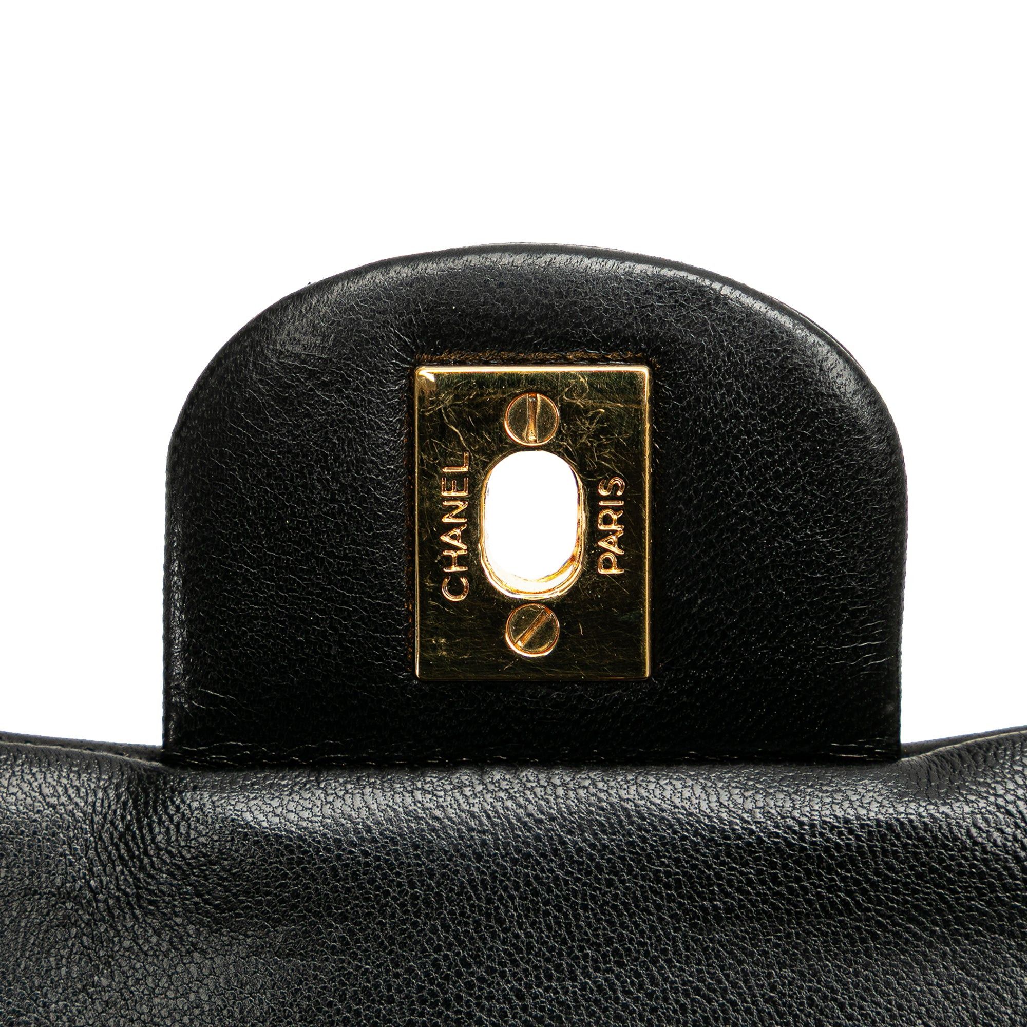 Chanel Chanel Small Classic Lambskin Double Flap Black Size ONE SIZE - 12 Thumbnail