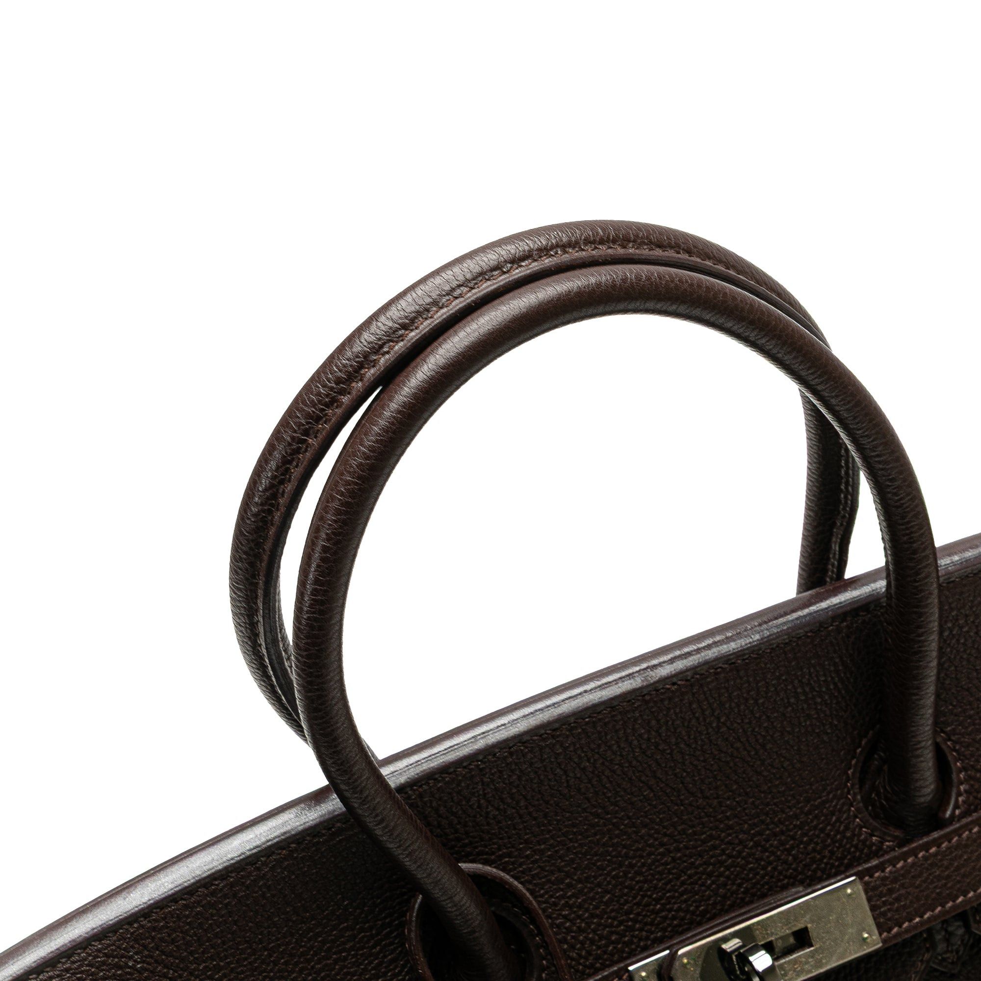 Hermes Hermès Special Order Bicolor Togo Verso Birkin Retourne 35 Brown Size ONE SIZE - 12 Thumbnail