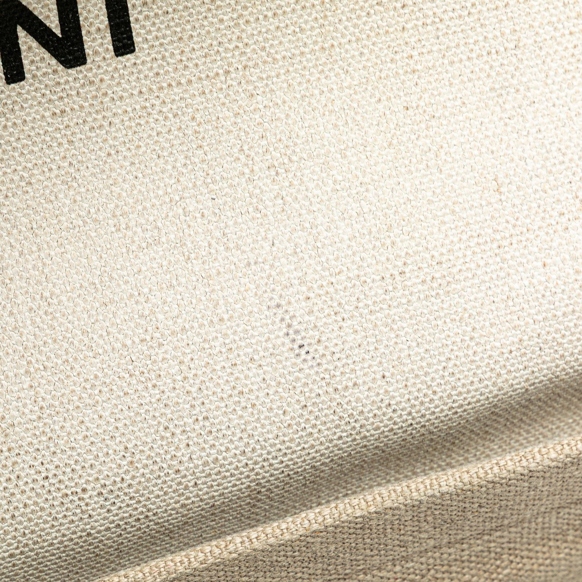 Saint Laurent Paris Saint Laurent Canvas Rive Gauche Tote White Size ONE SIZE - 10 Thumbnail
