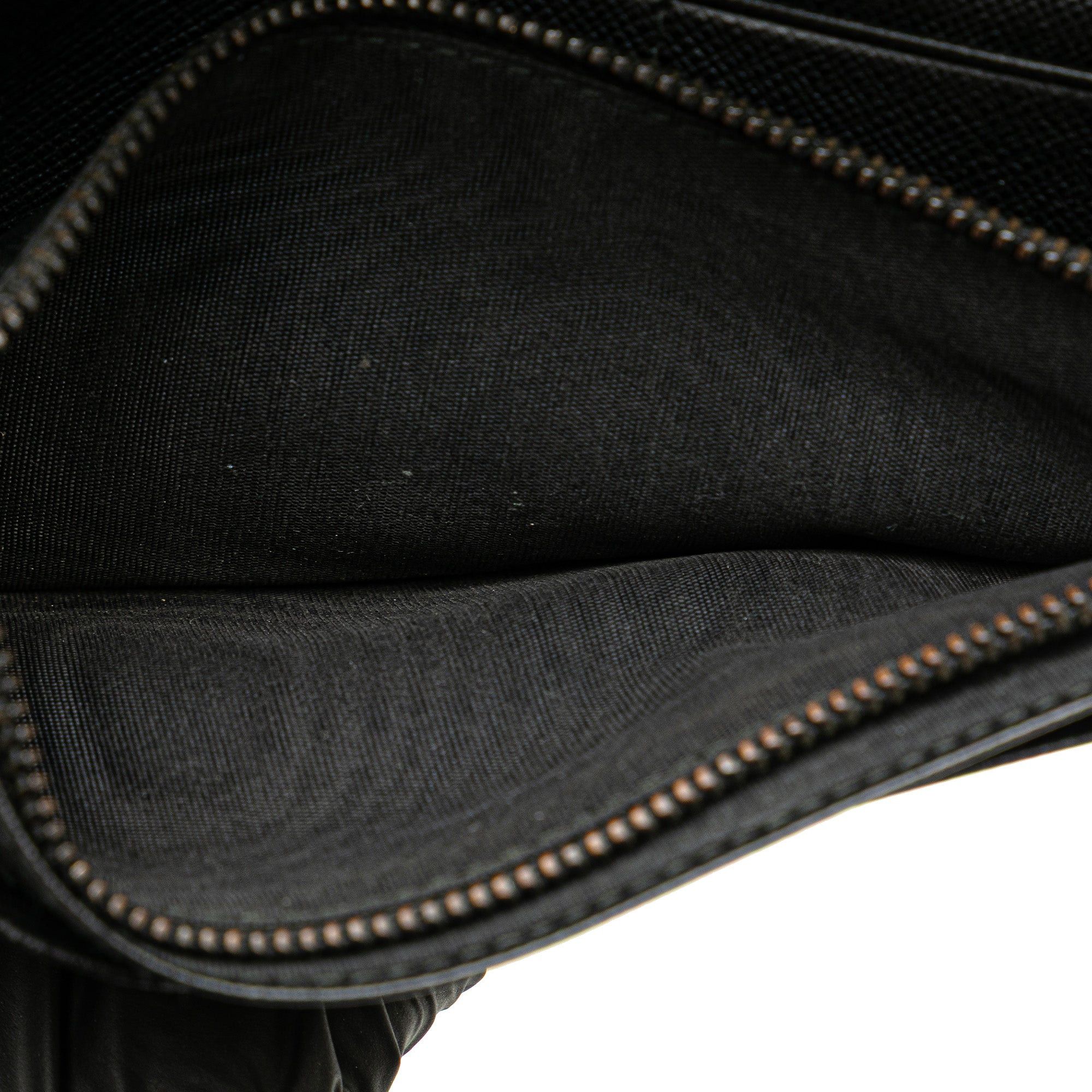 Prada Prada Saffiano Bifold Long Wallet Black Size ONE SIZE - 4 Thumbnail