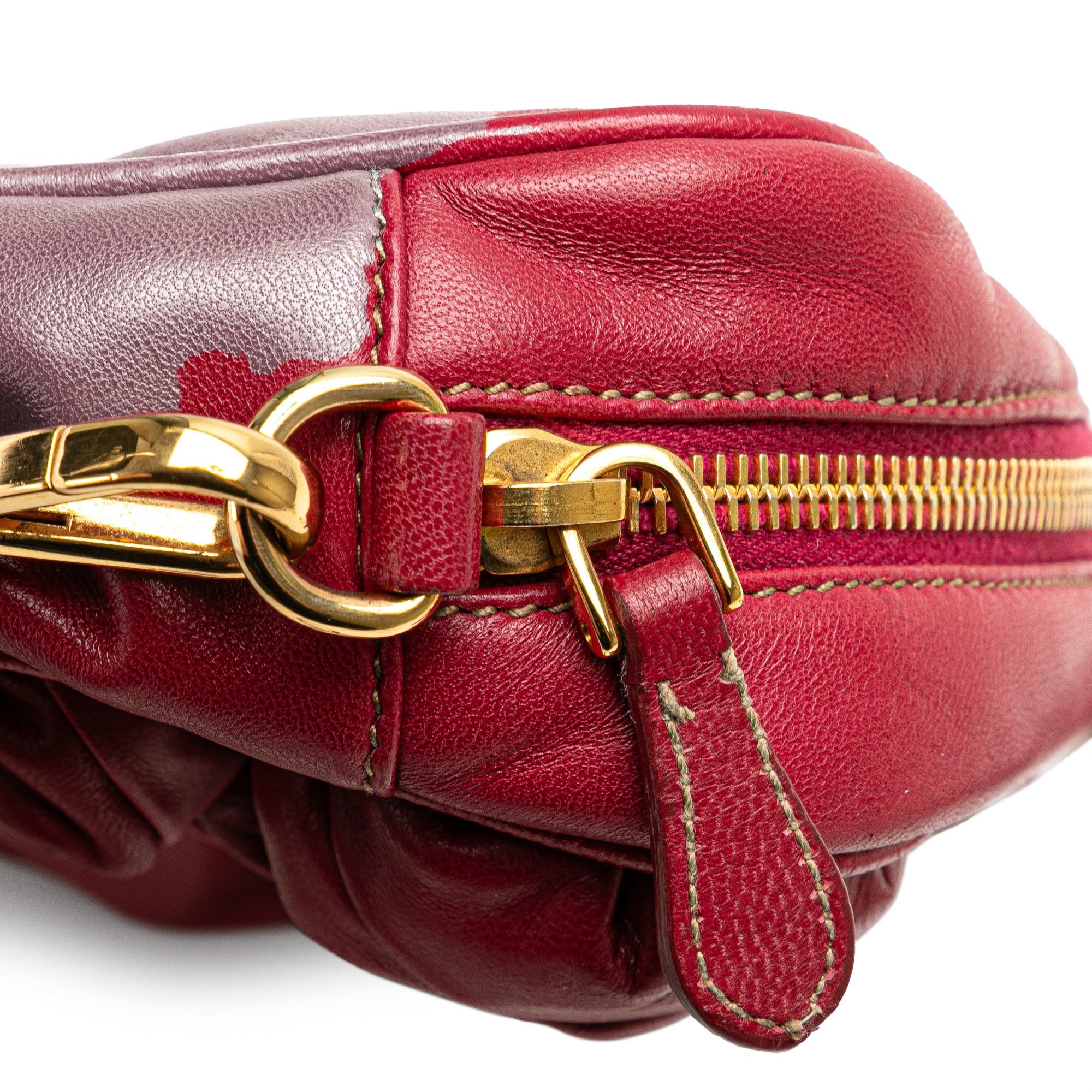 Prada Prada Nappa Rosette Crossbody Red Size ONE SIZE - 7 Thumbnail