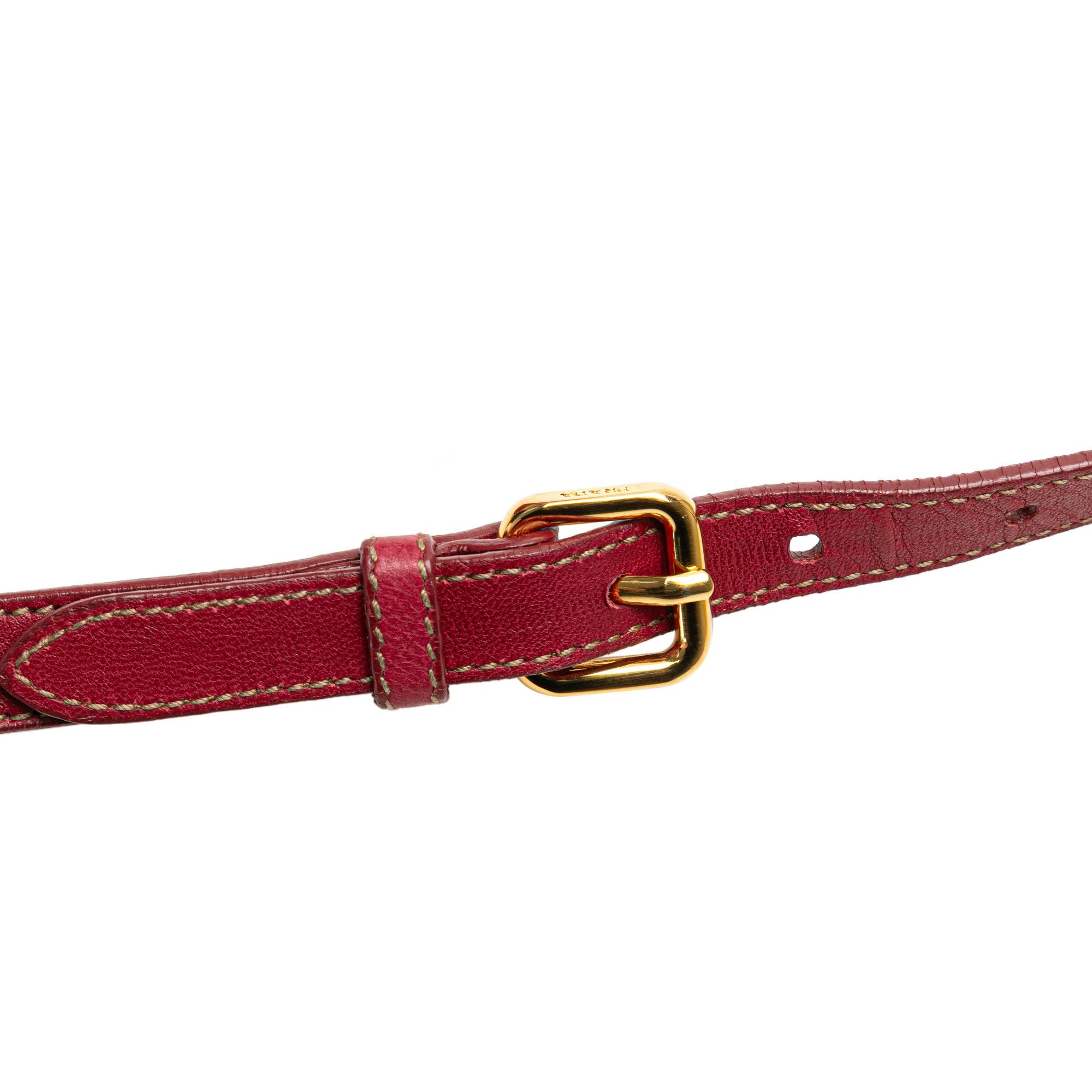 Prada Prada Nappa Rosette Crossbody Red Size ONE SIZE - 11 Thumbnail
