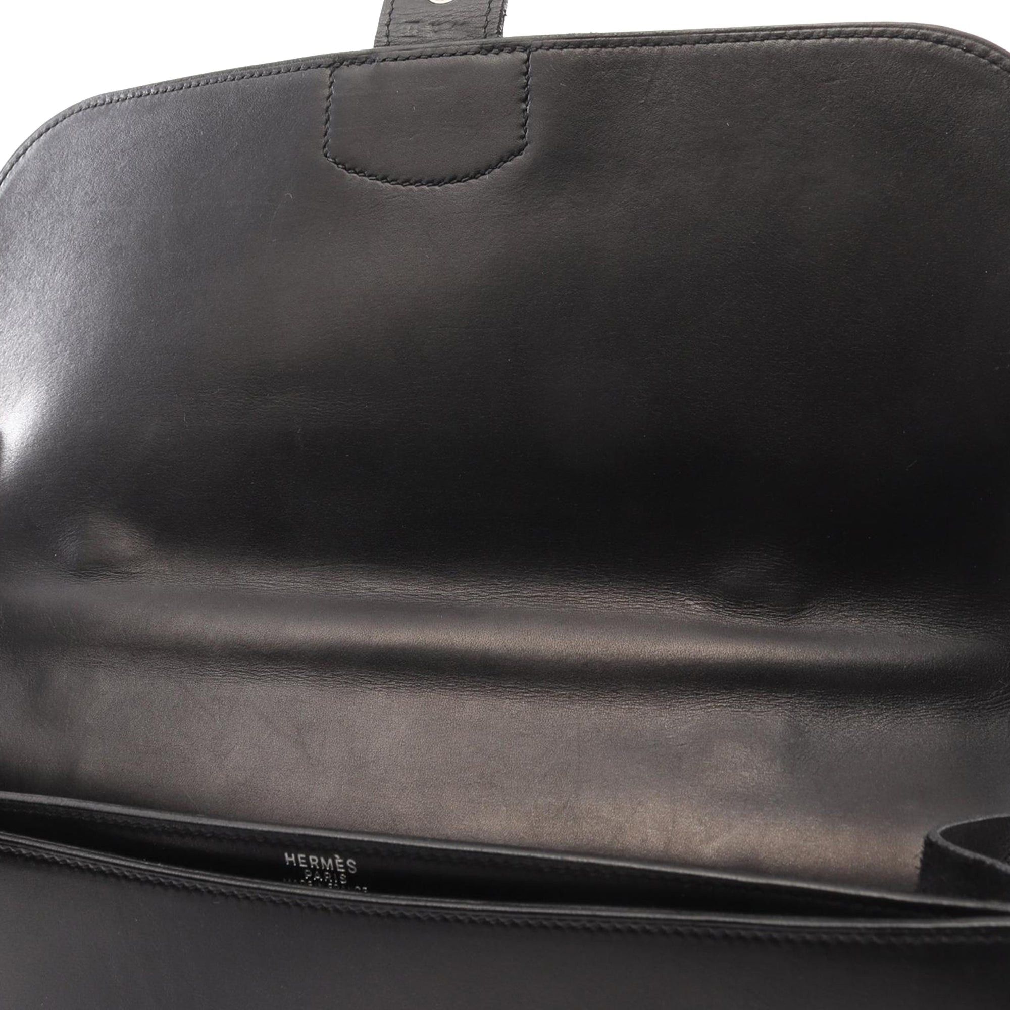 Hermes Hermès Swift Sac A Depeches 27 Black Size ONE SIZE - 7 Thumbnail