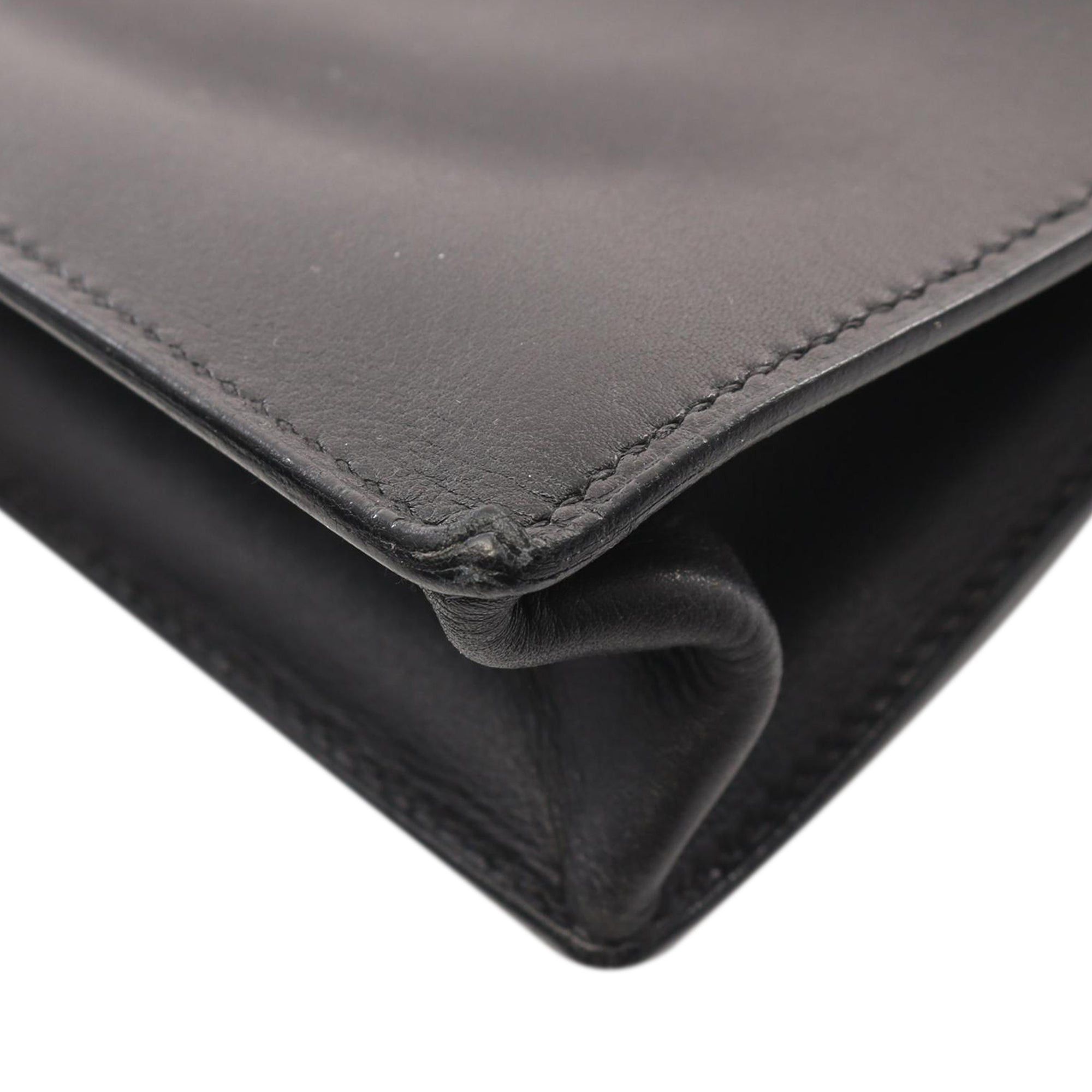 Hermes Hermès Swift Sac A Depeches 27 Black Size ONE SIZE - 11 Thumbnail