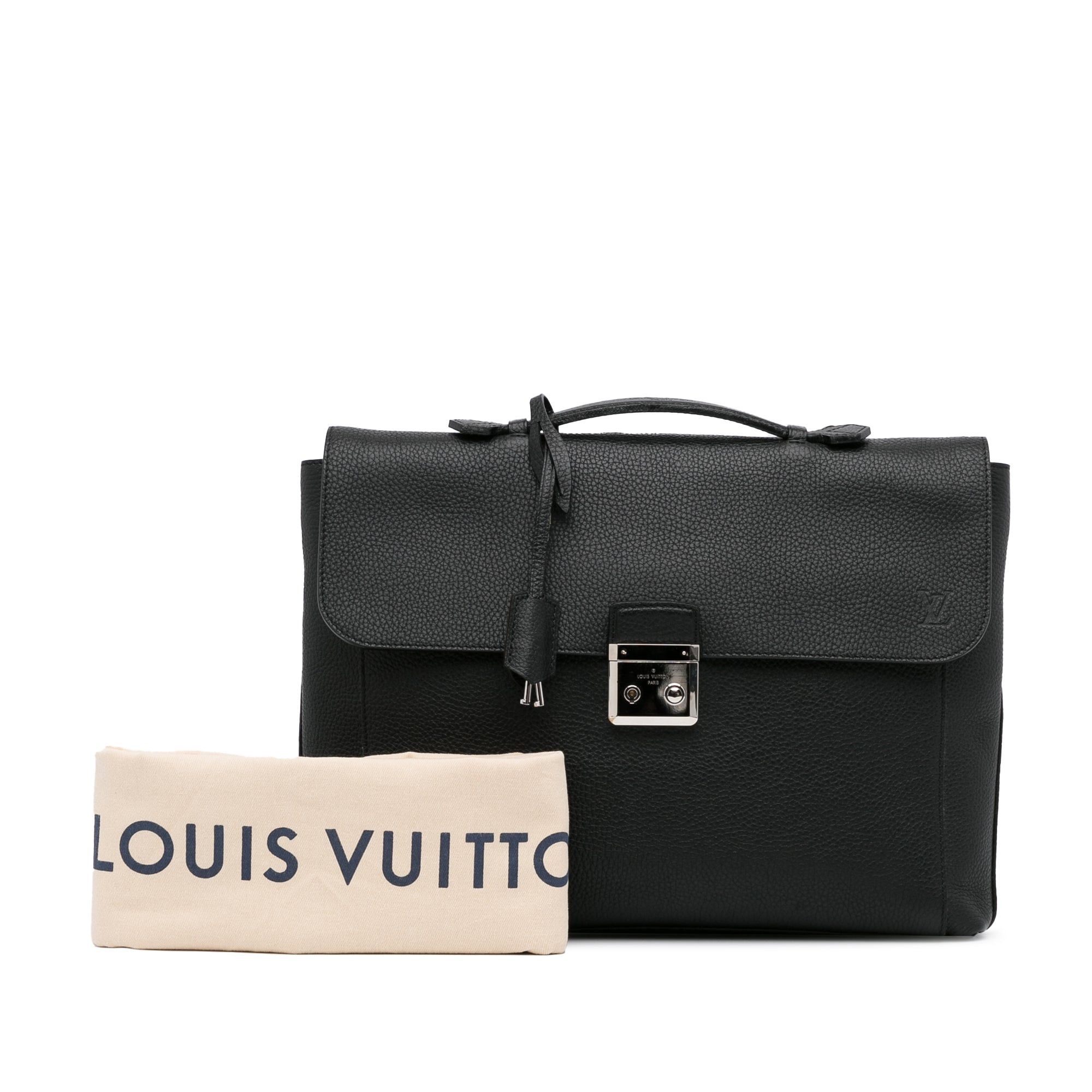 Louis Vuitton Louis Vuitton Taurillon Dorian Briefcase Black Size ONE SIZE - 15 Thumbnail