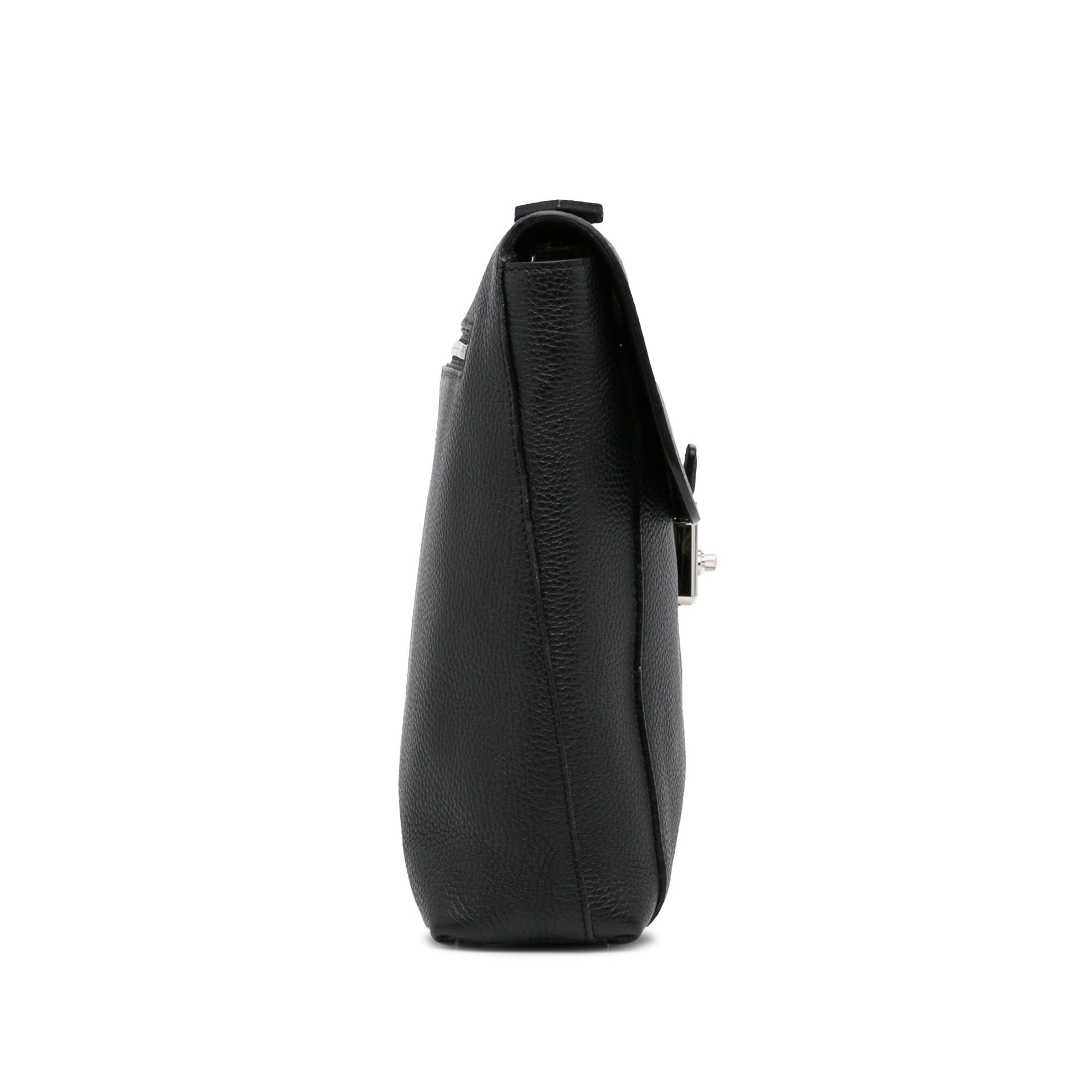 Louis Vuitton Louis Vuitton Taurillon Dorian Briefcase Black Size ONE SIZE - 3 Thumbnail