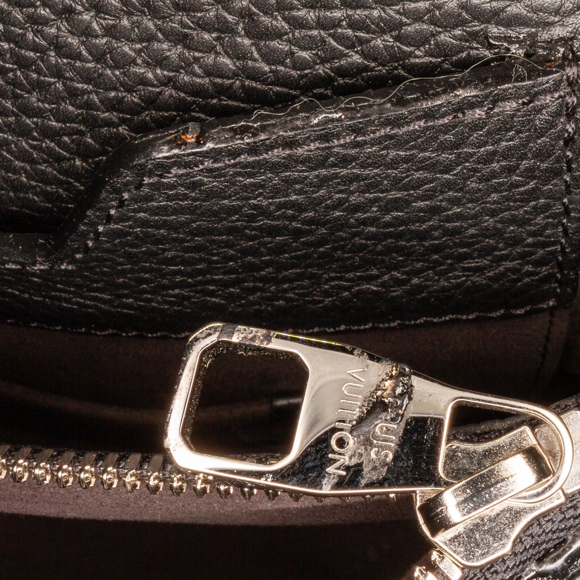Louis Vuitton Louis Vuitton Taurillon Dorian Briefcase Black Size ONE SIZE - 13 Thumbnail