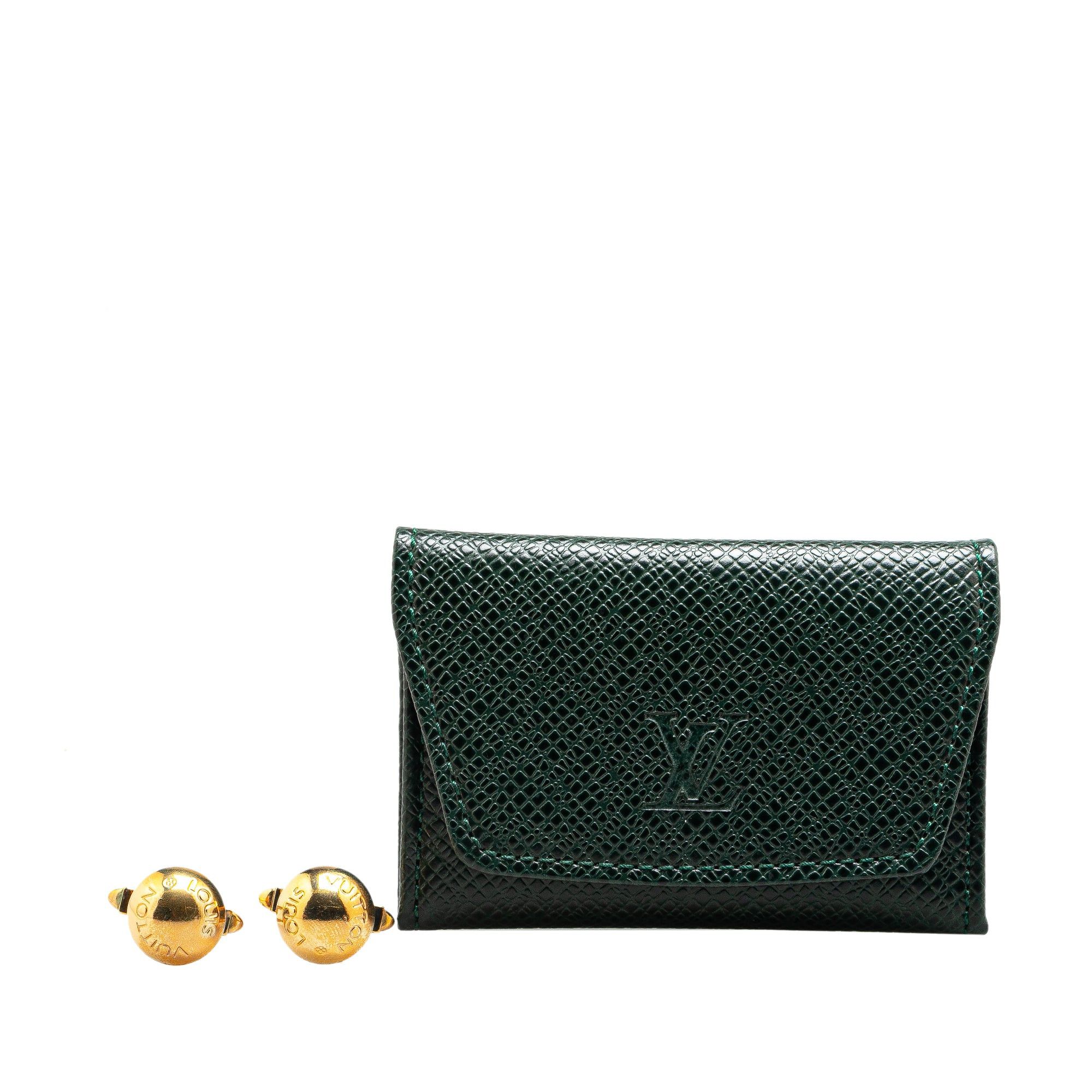 Louis Vuitton Louis Vuitton Gold Plated Clou Rivet Cufflinks Gold Size ONE SIZE - 7 Thumbnail