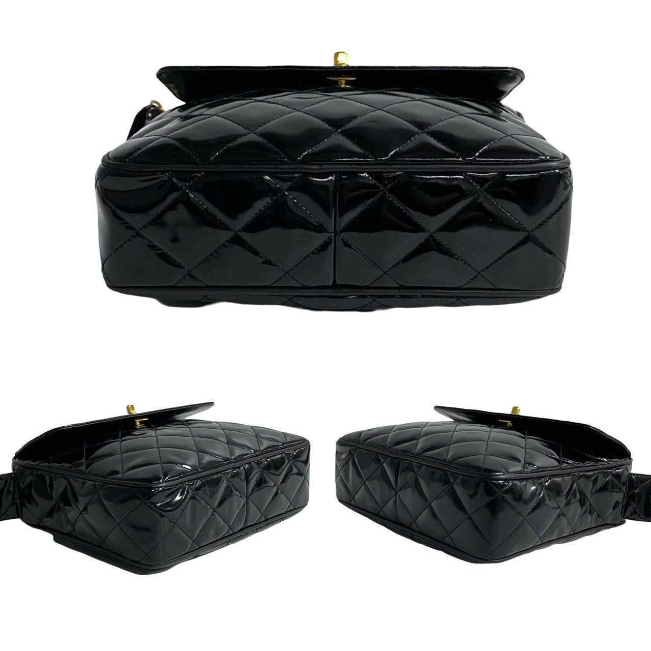 Chanel Chanel Shoulder Bag Black Leather Size ONE SIZE - 6 Thumbnail