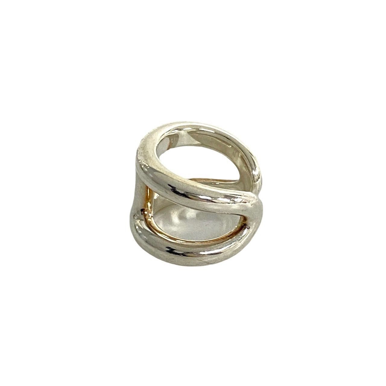 Hermes Hermes Ring Silver Silver Size ONE SIZE - 4 Thumbnail