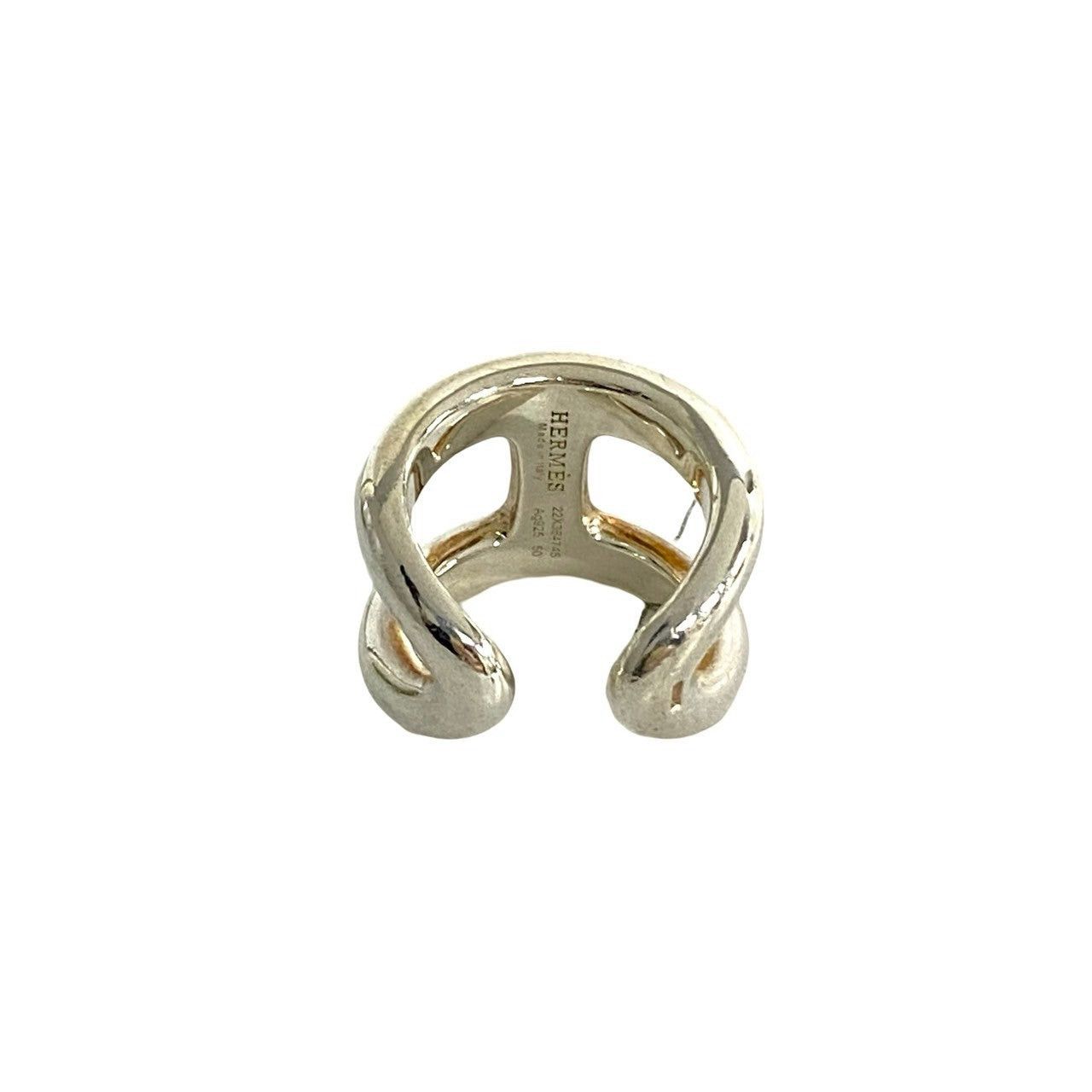Hermes Hermes Ring Silver Silver Size ONE SIZE - 3 Thumbnail