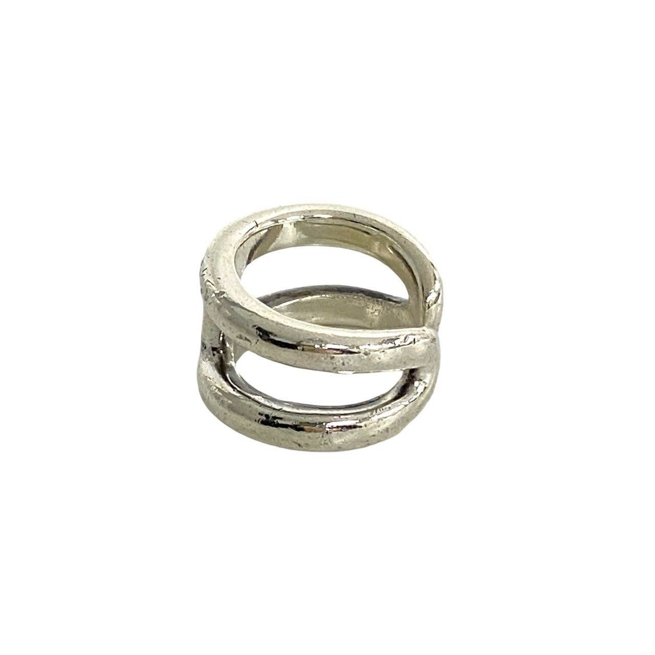 Hermes Hermes Ring Silver Silver Size ONE SIZE - 4 Thumbnail