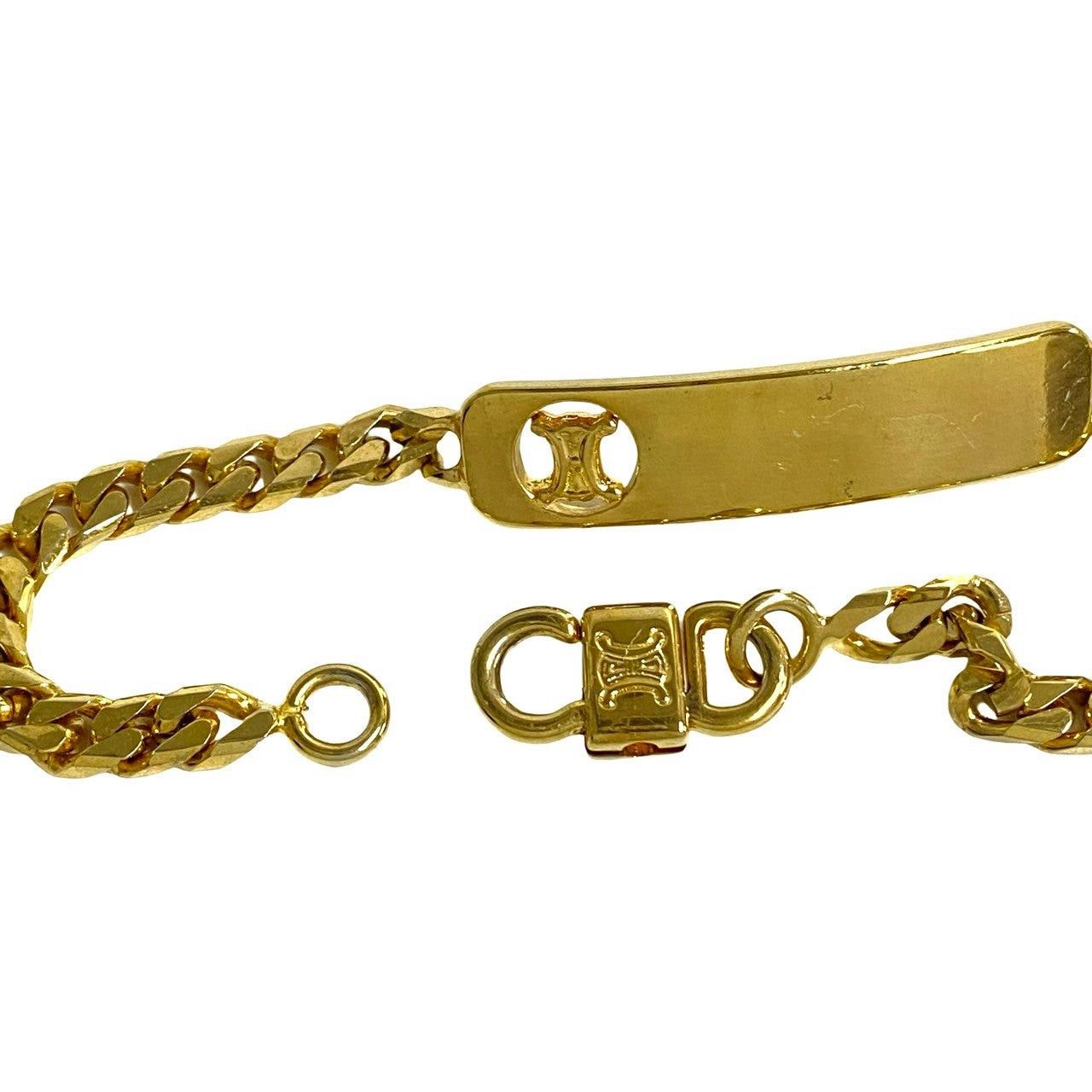Celine Celine Bracelet Gold Plated Size ONE SIZE - 2 Thumbnail