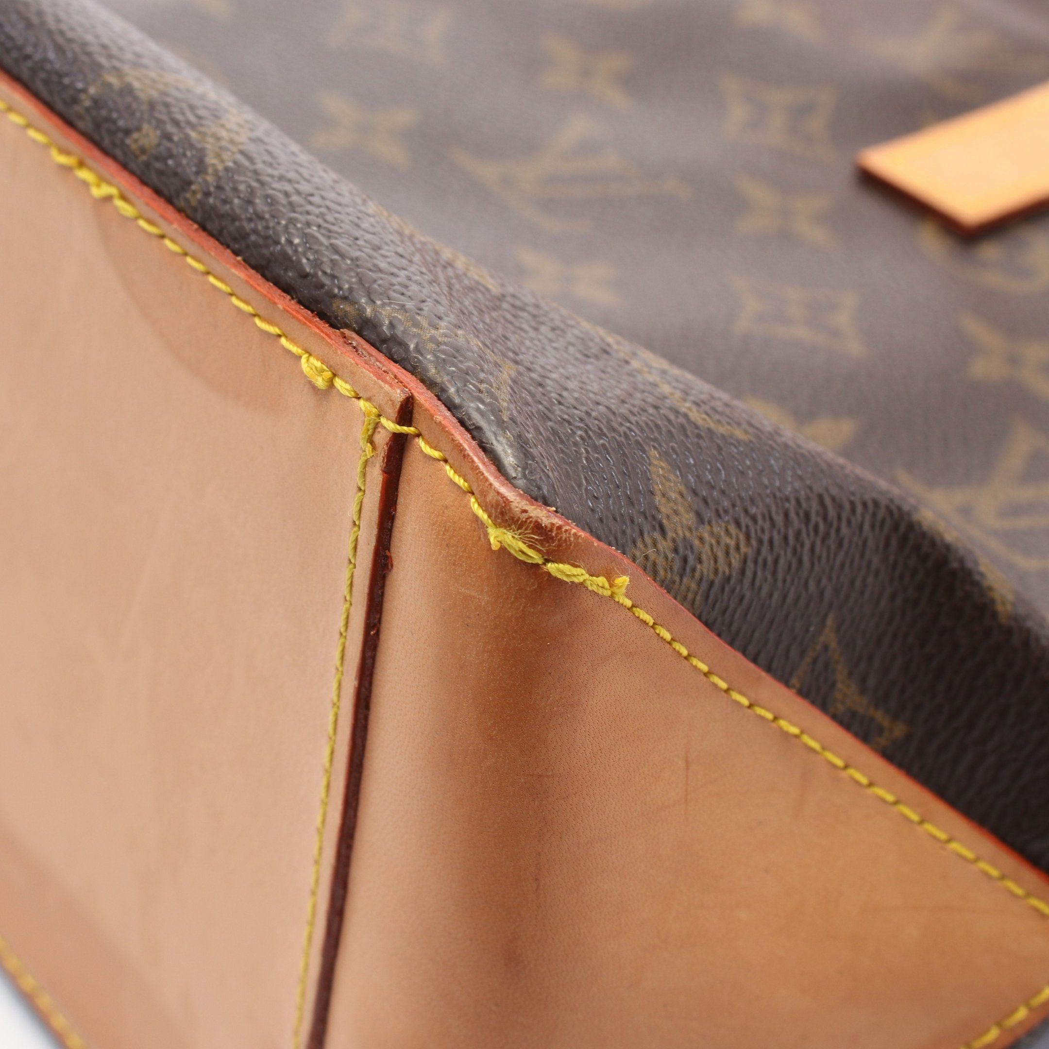 Louis Vuitton Louis Vuitton Cabas Piano Monogram Shoulder Bag Leather Brown Size ONE SIZE - 10 Thumbnail