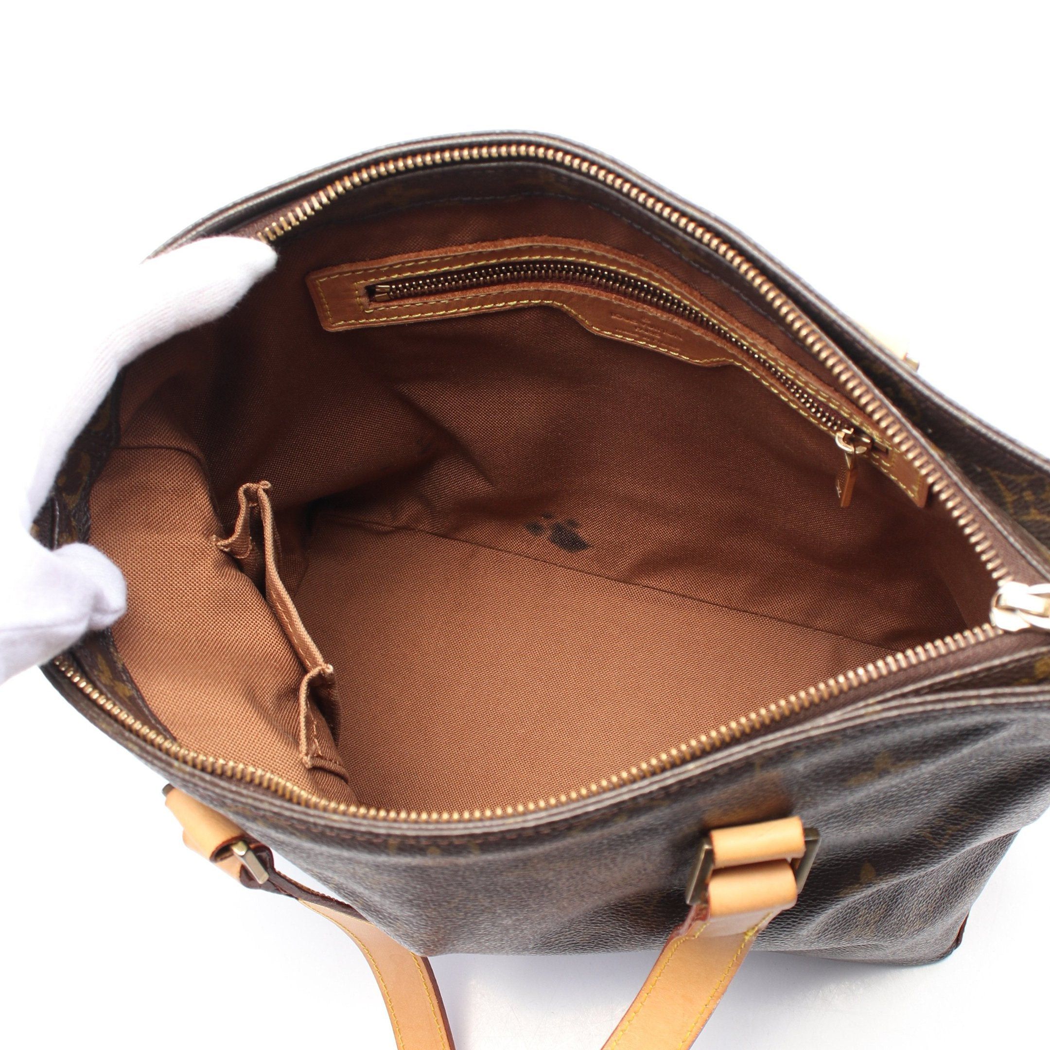 Louis Vuitton Louis Vuitton Cabas Piano Monogram Shoulder Bag Leather Brown Size ONE SIZE - 3 Thumbnail